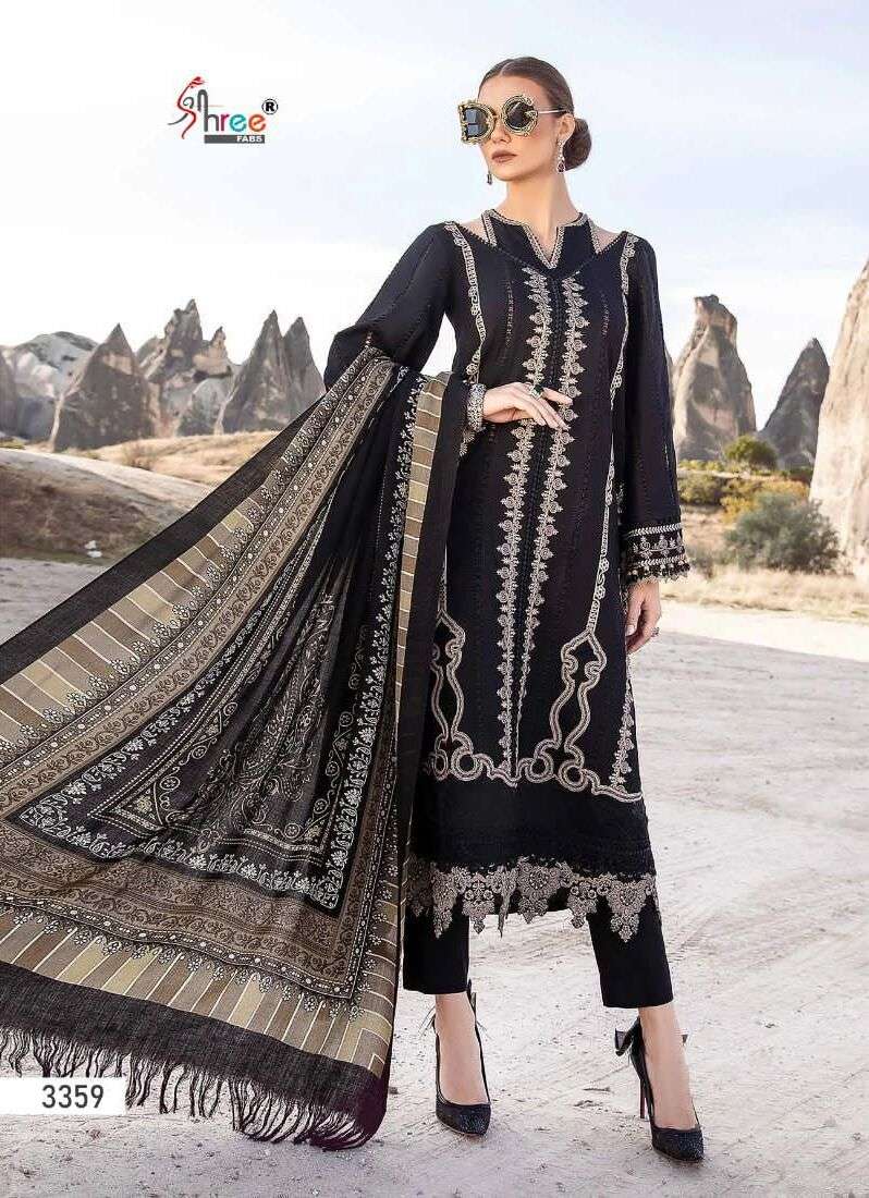 Shree Mariya B Vol 7 Cotton Dupatta Pakistani Suits Wholesale catalog