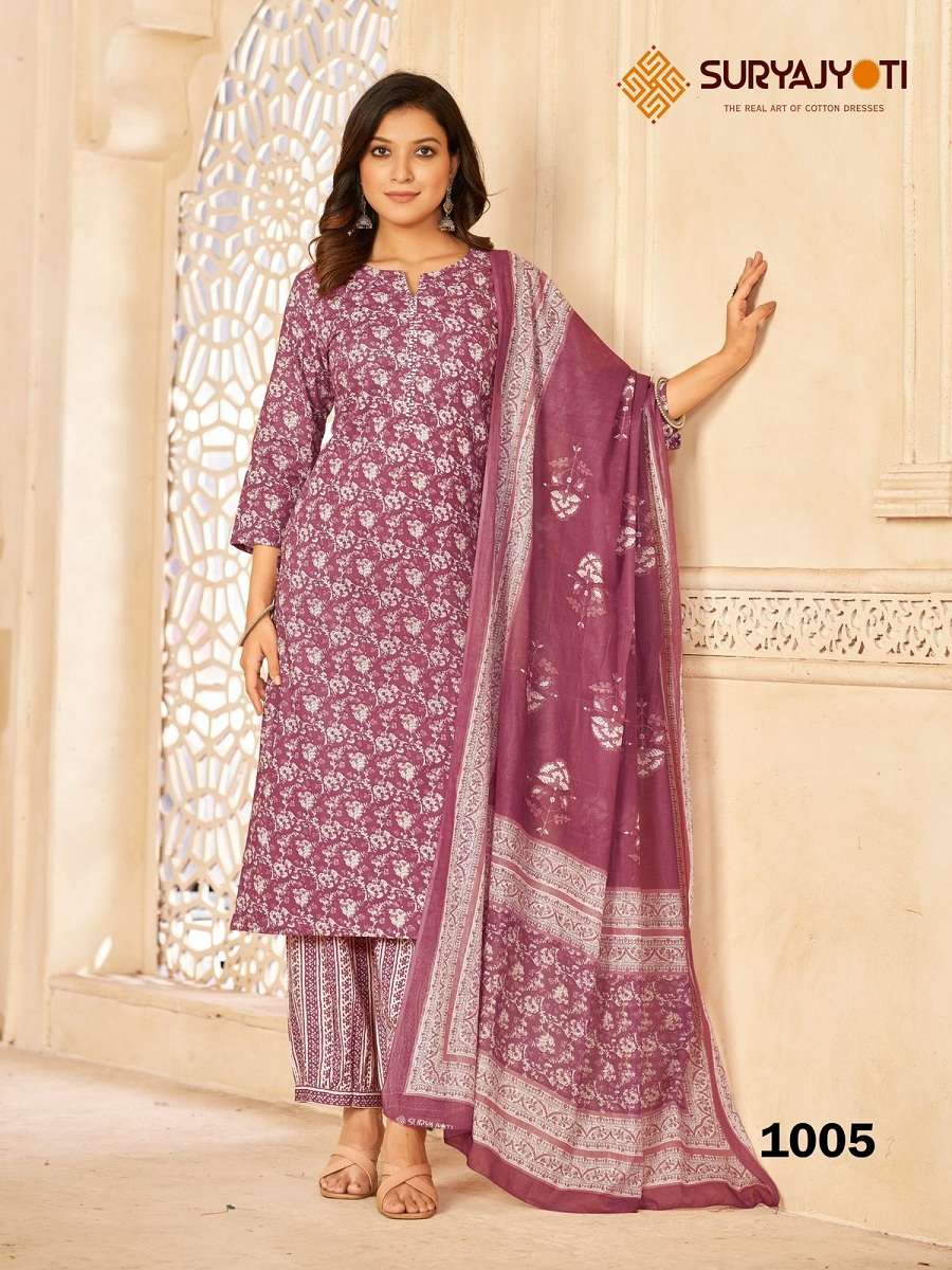 Suryajyotu Priyal Vol-1 Kurti Afghani Pant With Dupatta -Wholesale Catalog