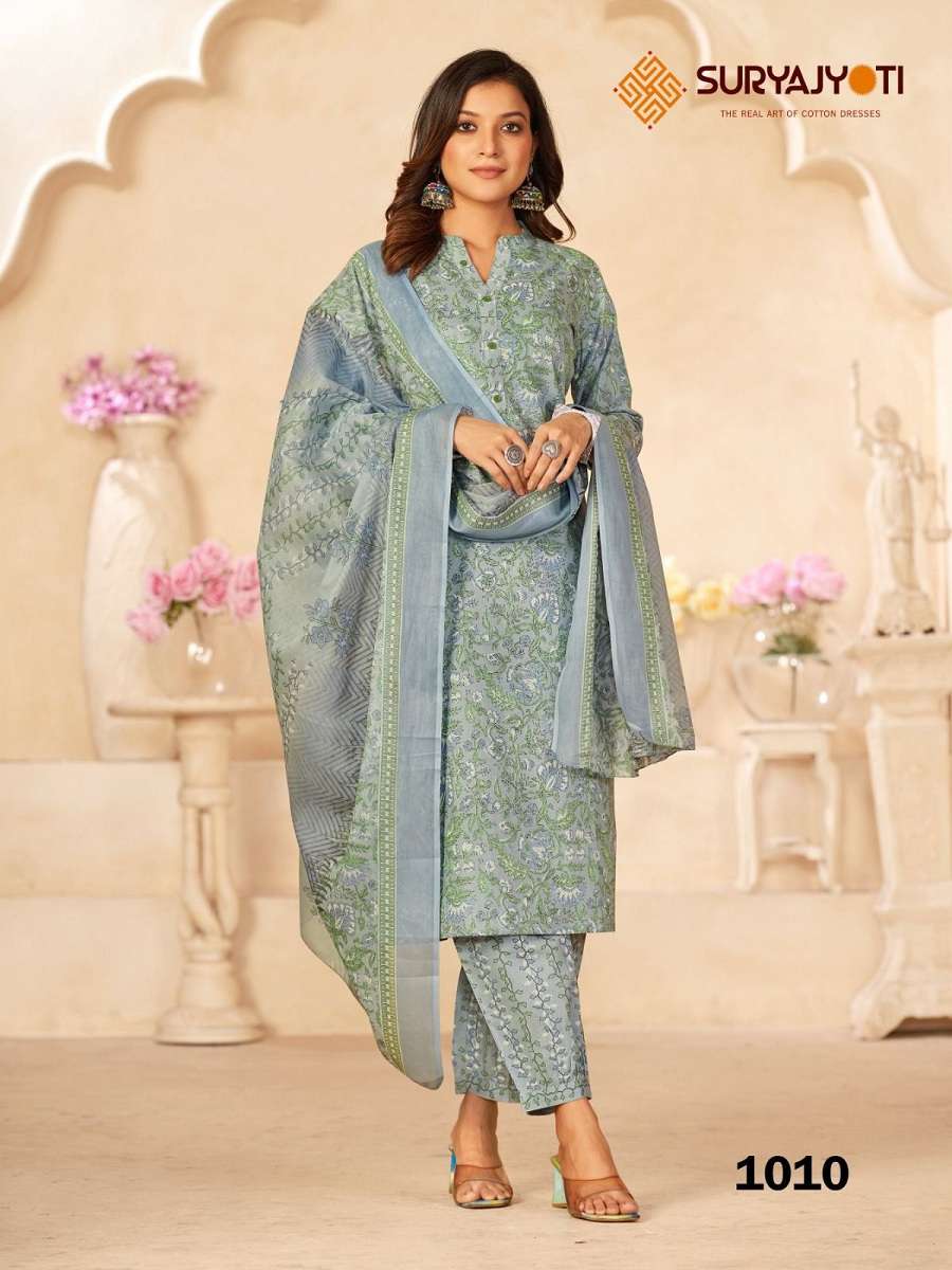 Suryajyotu Priyal Vol-1 Kurti Afghani Pant With Dupatta -Wholesale Catalog