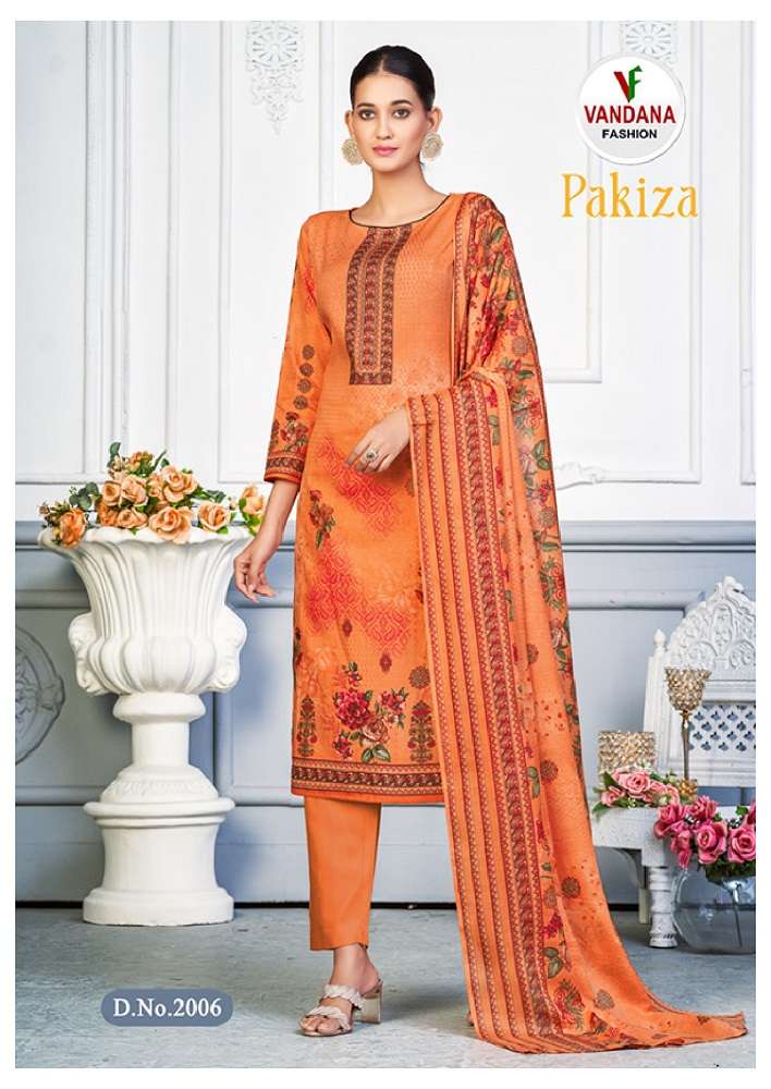 Vandana Pakiza Vol -2 -Dress Material -Wholesale Catalog