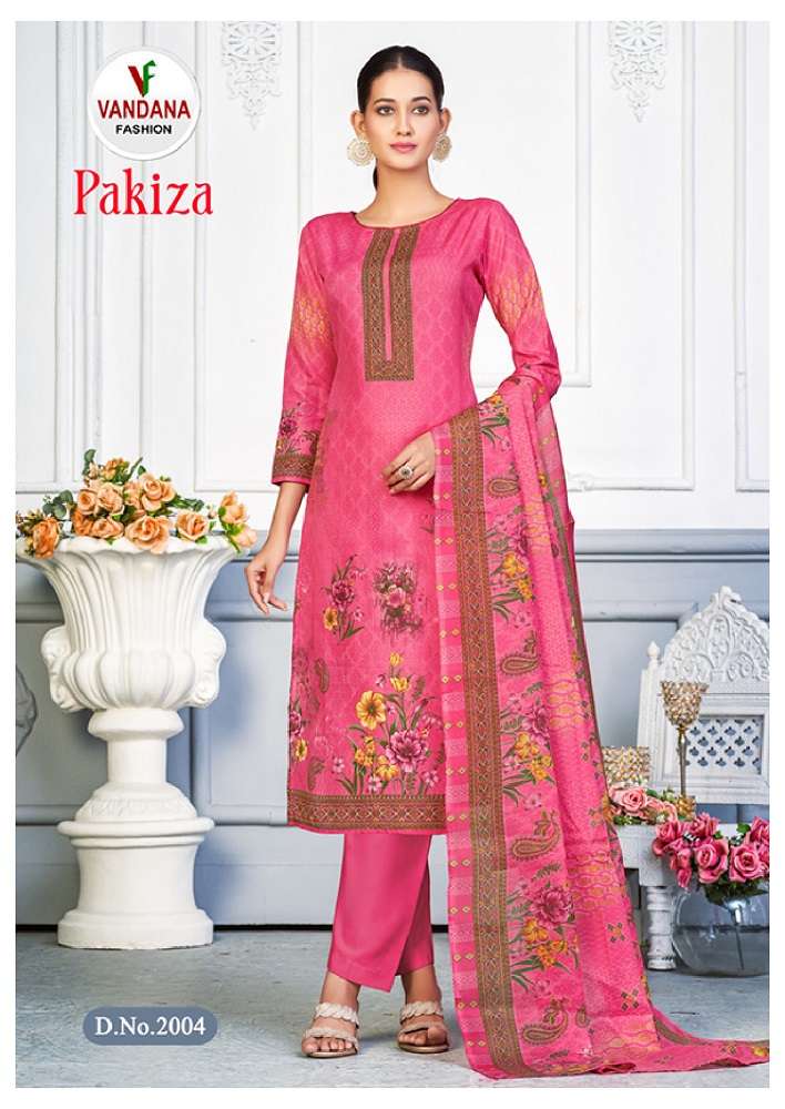 Vandana Pakiza Vol -2 -Dress Material -Wholesale Catalog