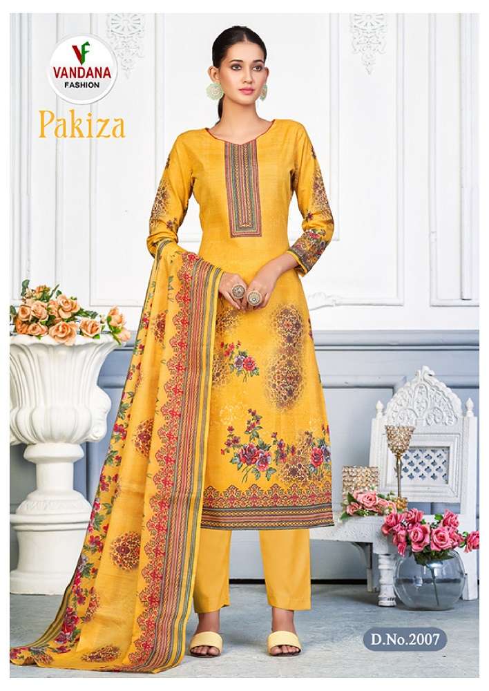 Vandana Pakiza Vol -2 -Dress Material -Wholesale Catalog