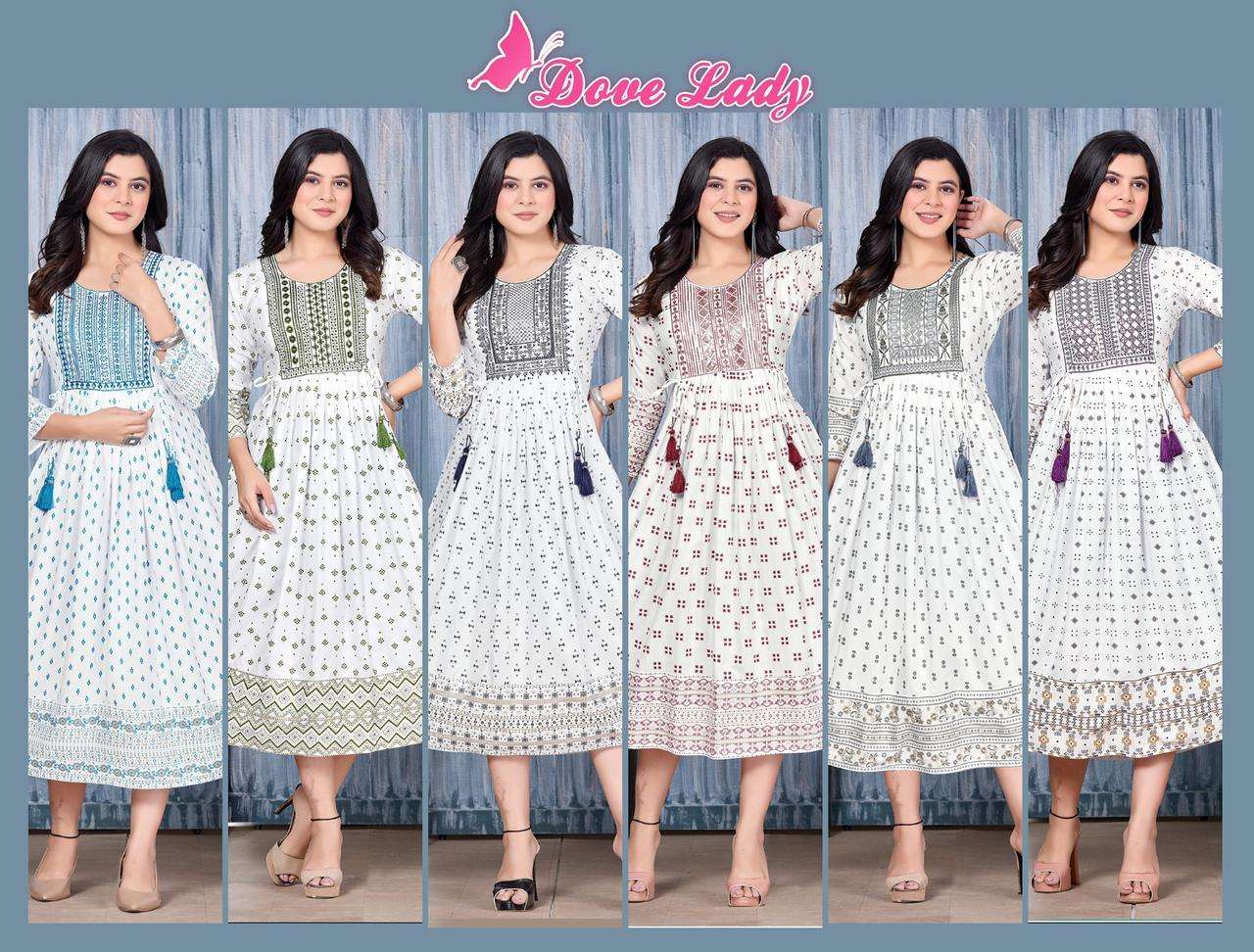  WHITE DOVE LADY Kurti Wholesale catalog