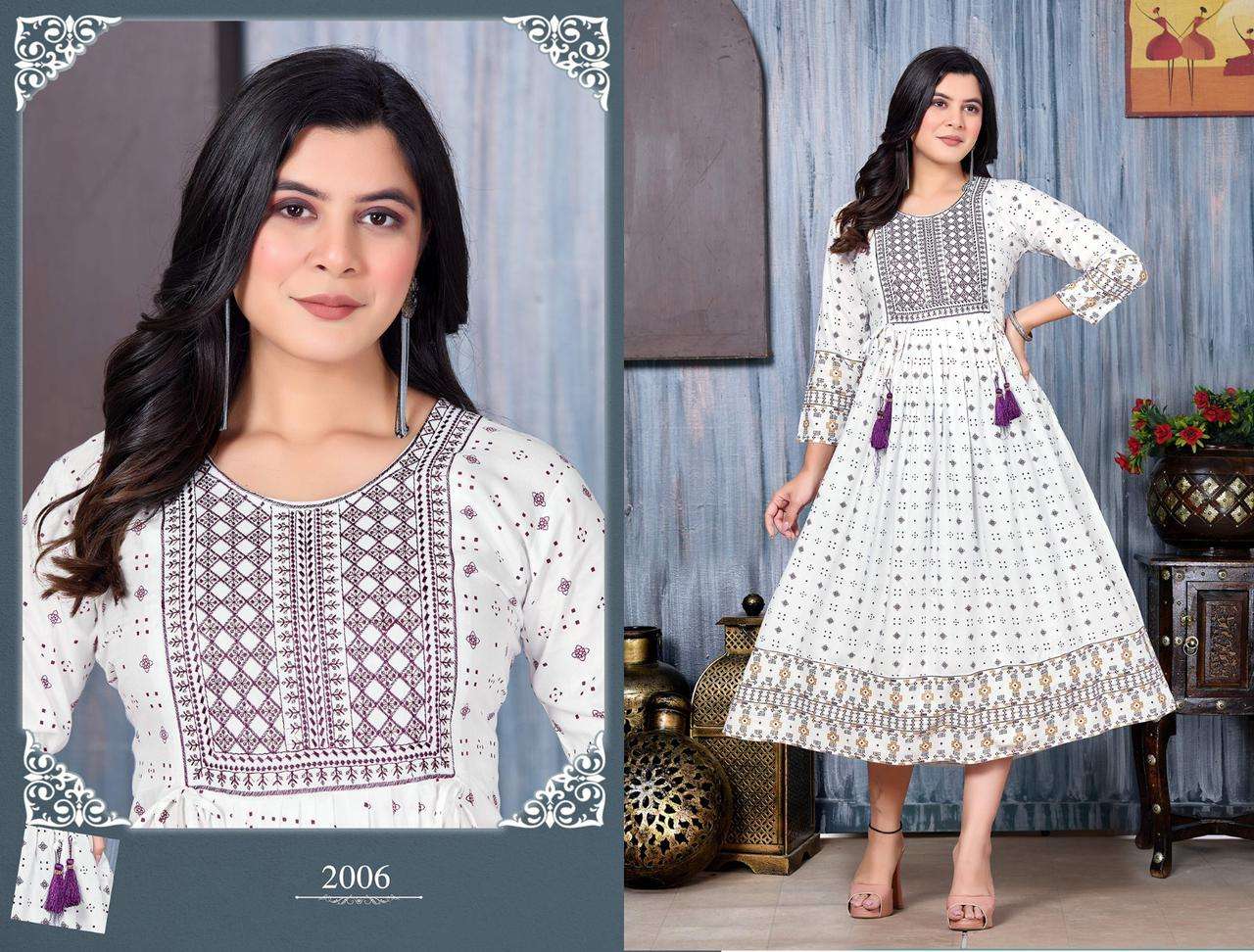 WHITE DOVE LADY Kurti Wholesale catalog