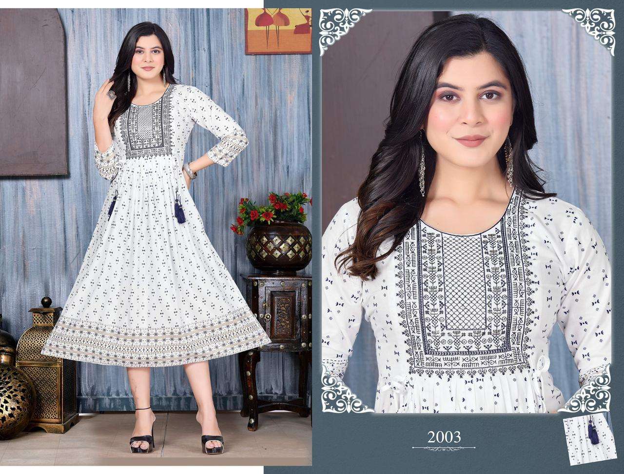 WHITE DOVE LADY Kurti Wholesale catalog