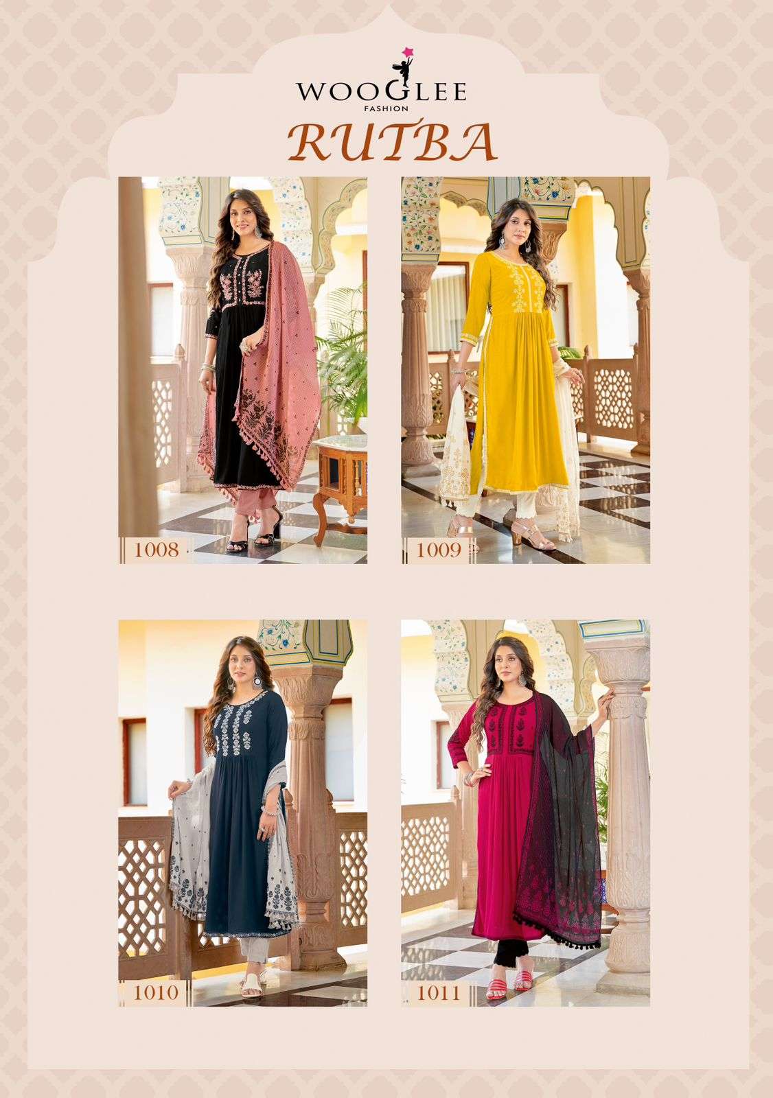 WOOGLEE RUTBA Kurti Wholesale catalog