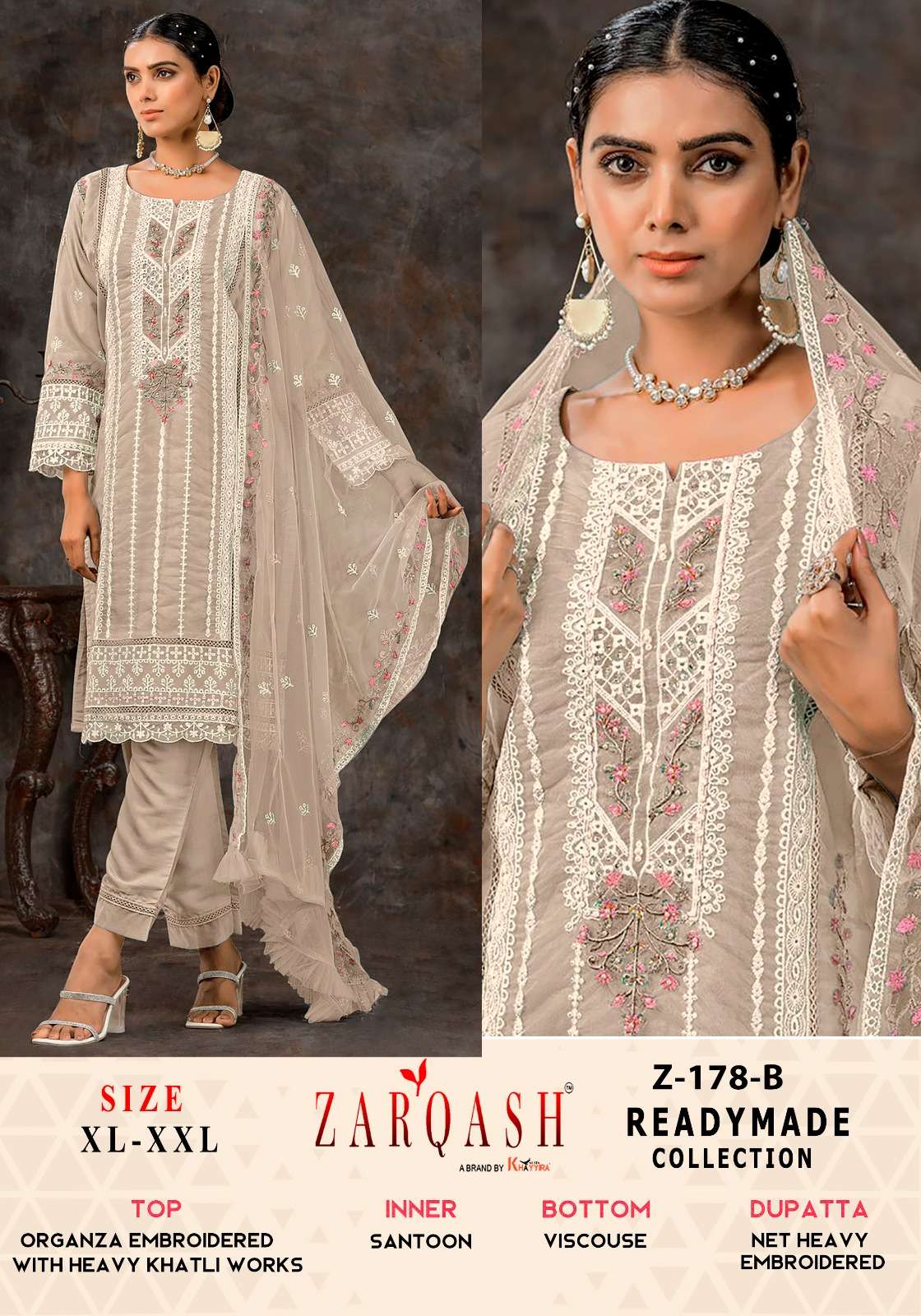 Zarqash Z 178 Pakistani Suits Wholesale catalog