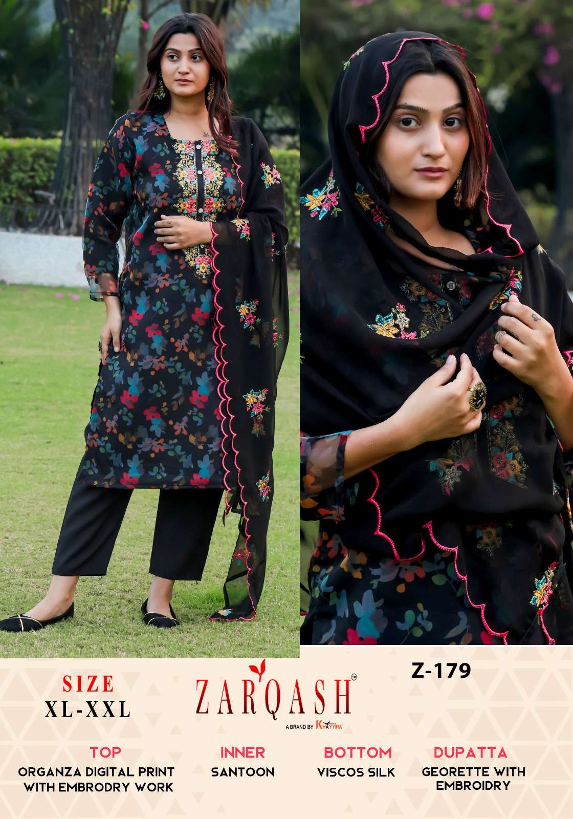 Zarqash Z 179 Pakistani Suits Wholesale catalog