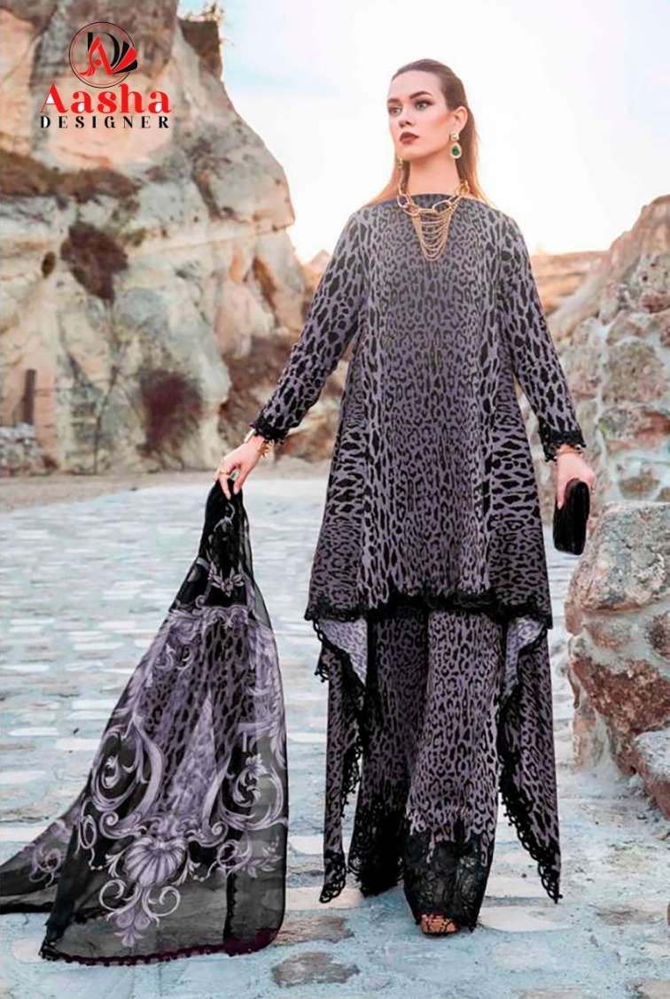 Aasha 1048 A To C Chiffon Dupatta Salwar Suits Wholesale catalog
