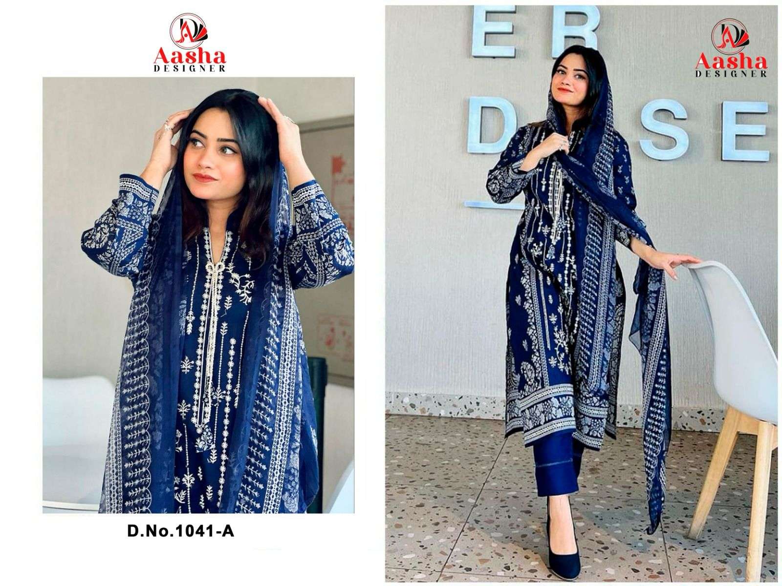 Aasha Harsha Vol 2 Cotton Dupatta Pakistani Suits Wholesale catalog