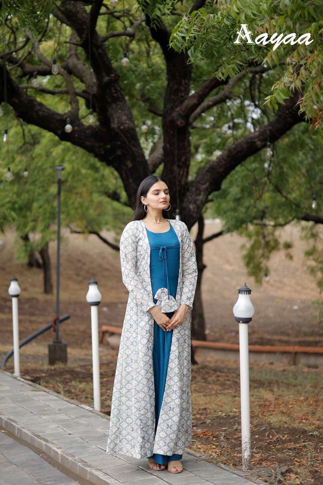 Aayaa vol 15 Gown Kurti Wholesale catalog