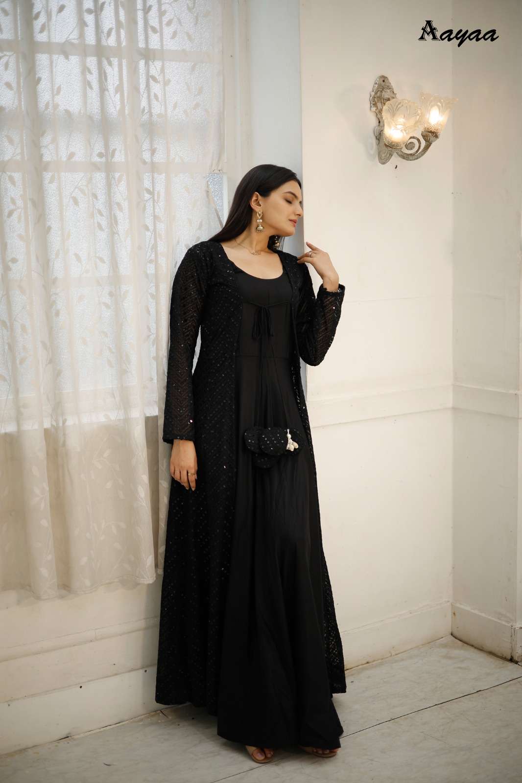Aayaa vol 15 Gown Kurti Wholesale catalog