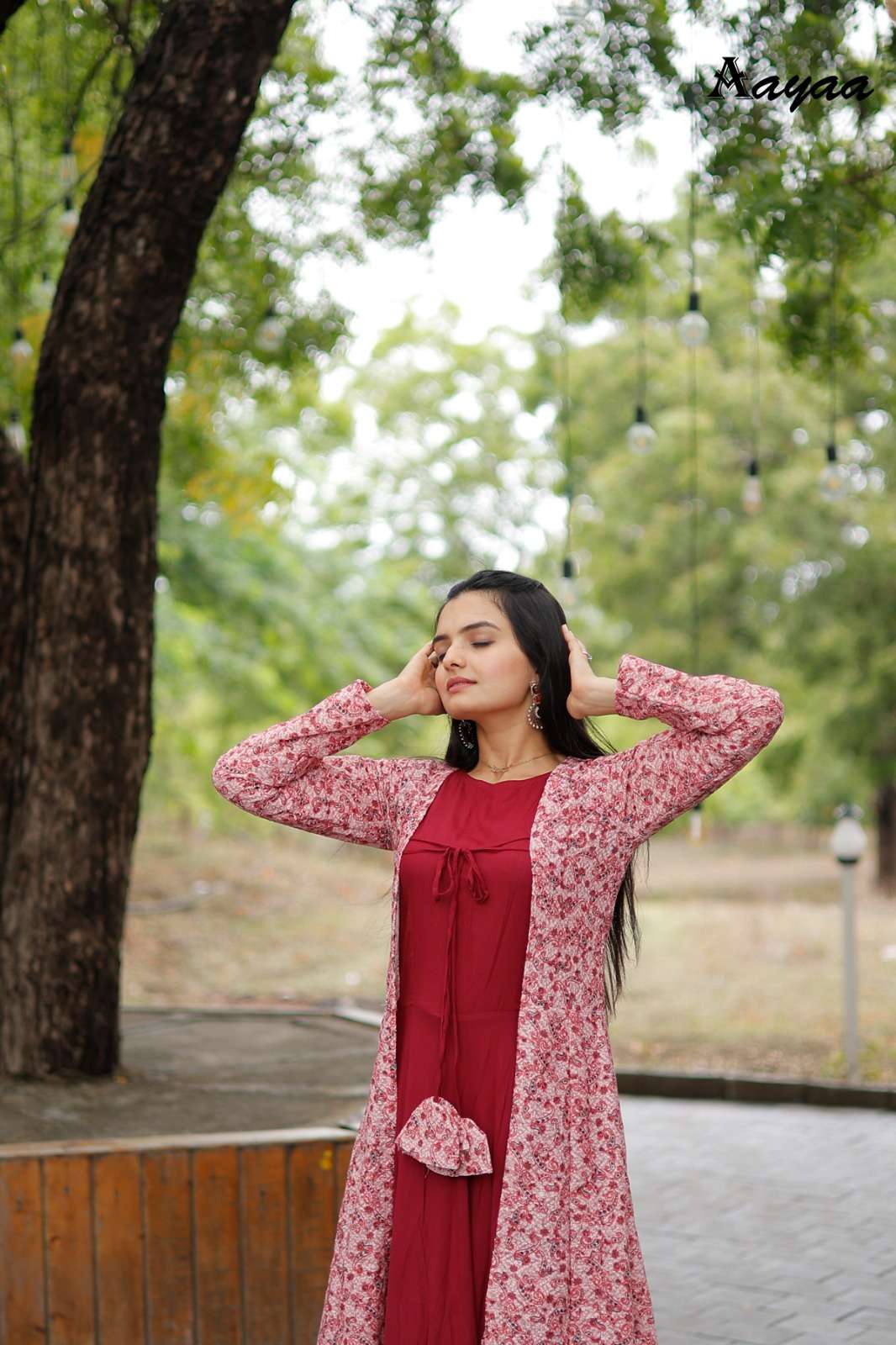 Aayaa vol 15 Gown Kurti Wholesale catalog