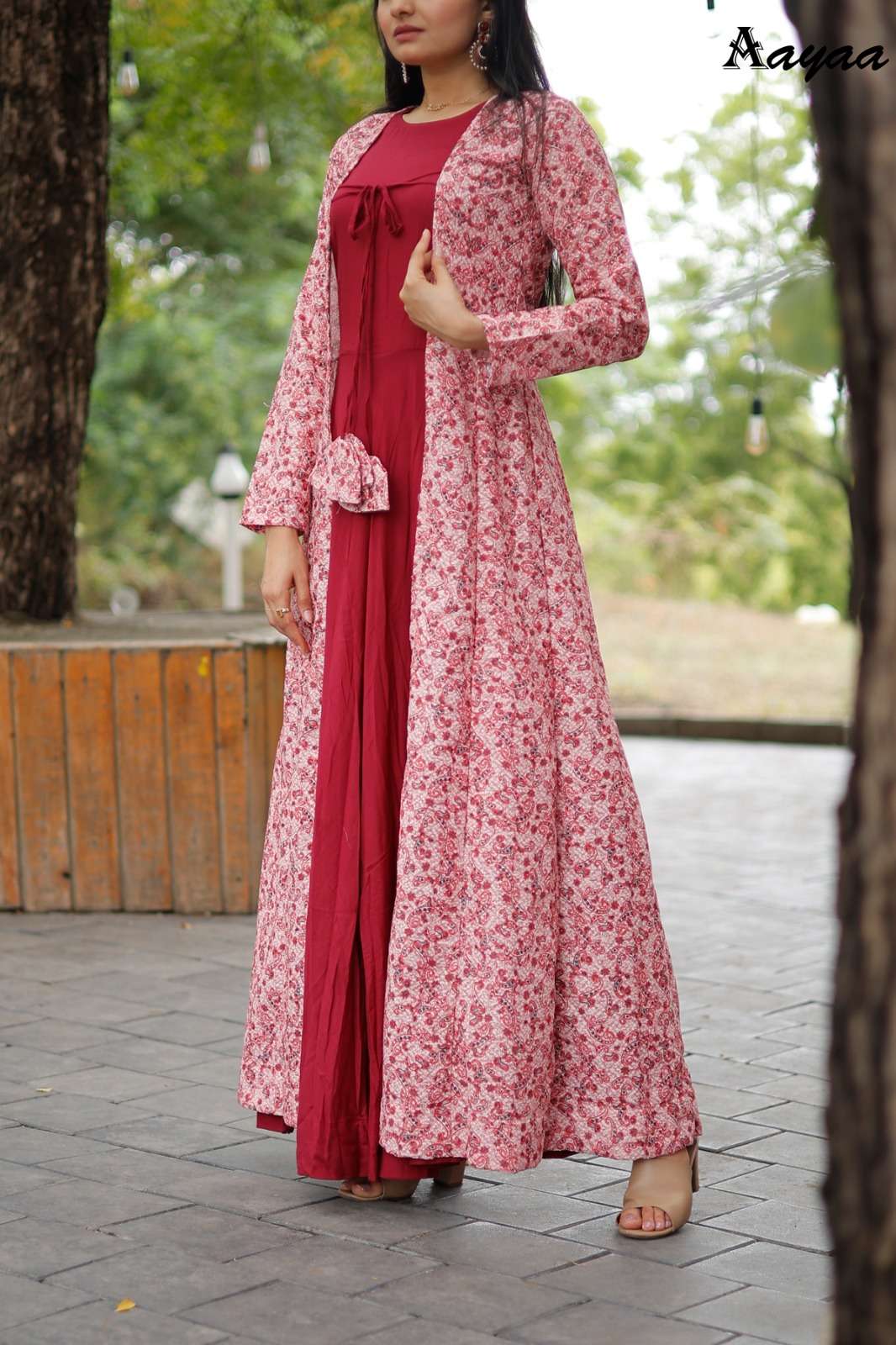 Aayaa vol 15 Gown Kurti Wholesale catalog