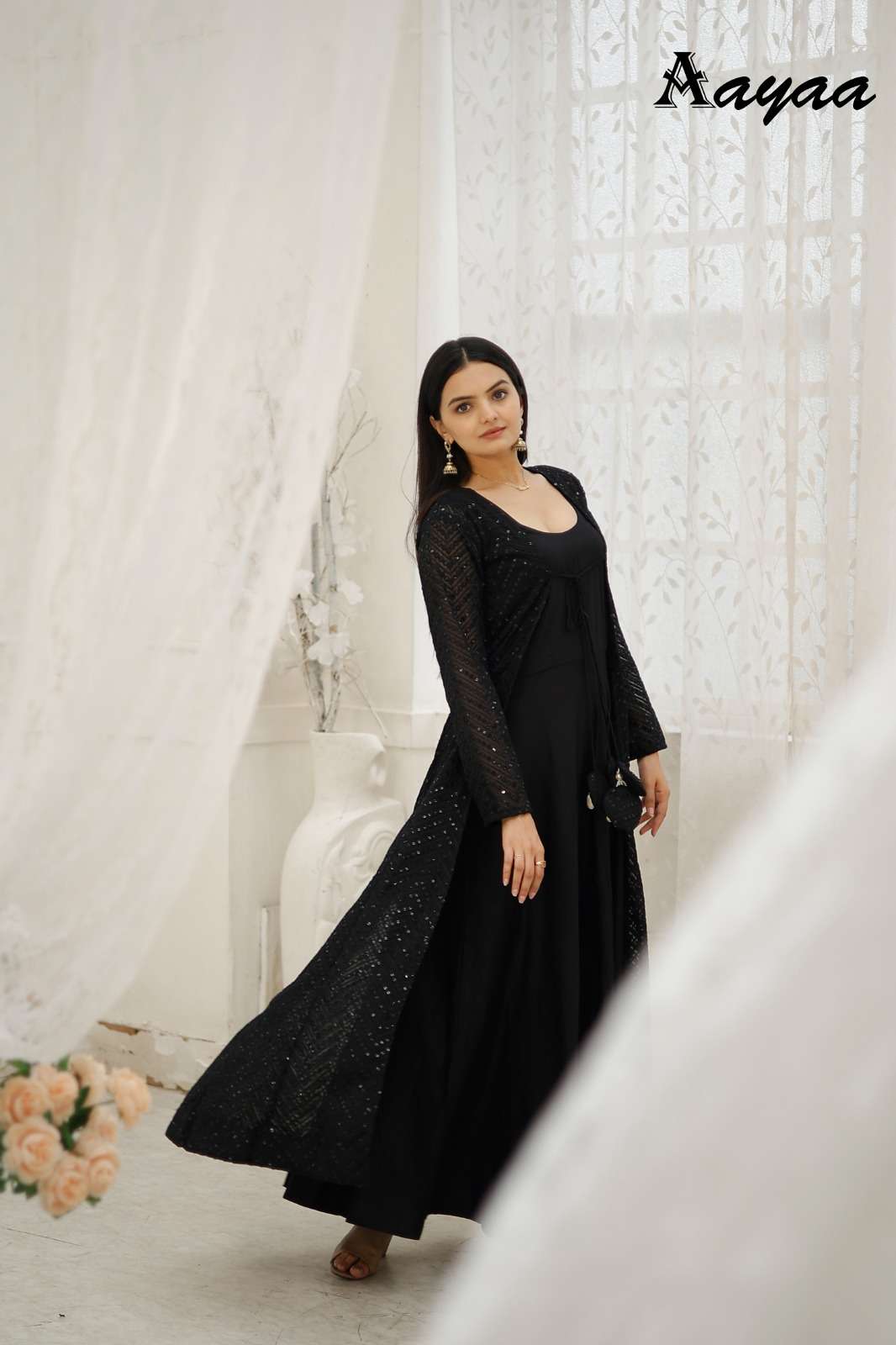 Aayaa vol 15 Gown Kurti Wholesale catalog