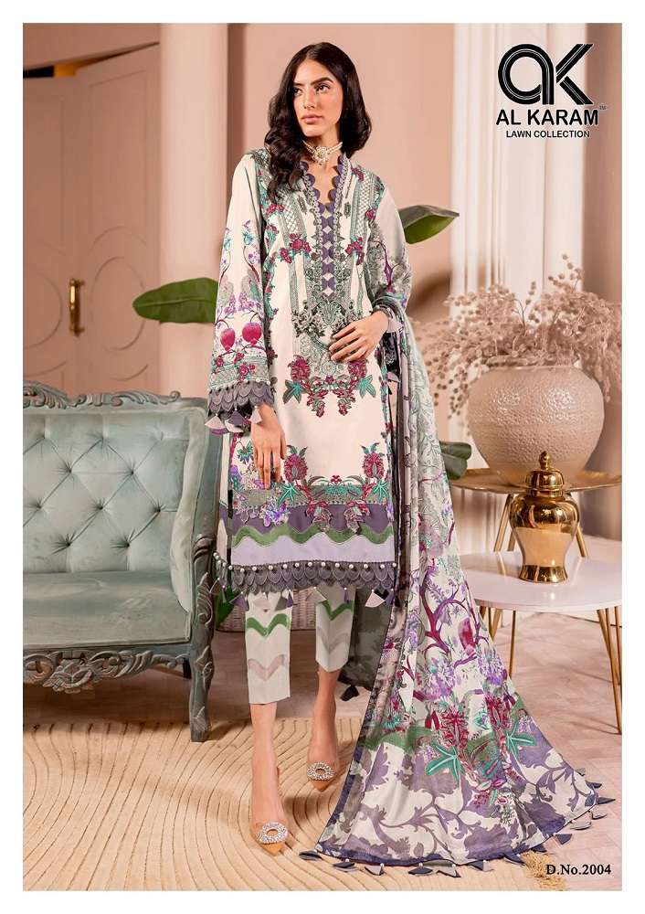 Al Karam Adans Liba Vol 2 Dress Material Wholesale catalog