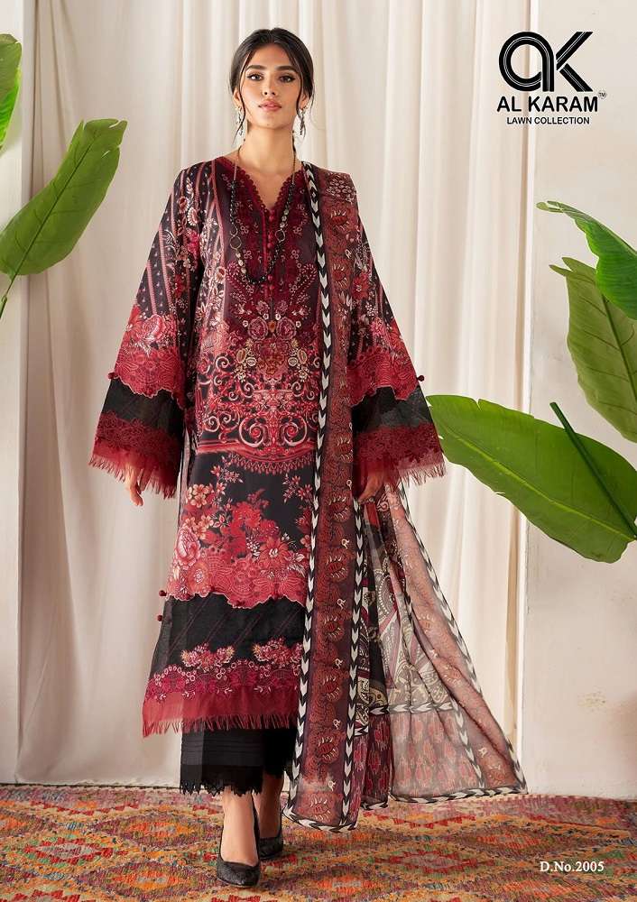 Al Karam Adans Liba Vol 2 Dress Material Wholesale catalog