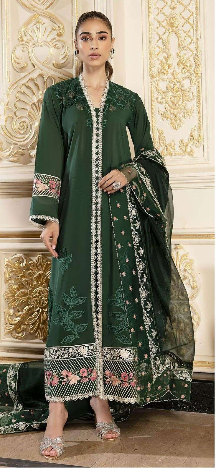 Alk Khushbu Ashiyan 1013 Embroidery Salwar Kameez Wholesale catalog