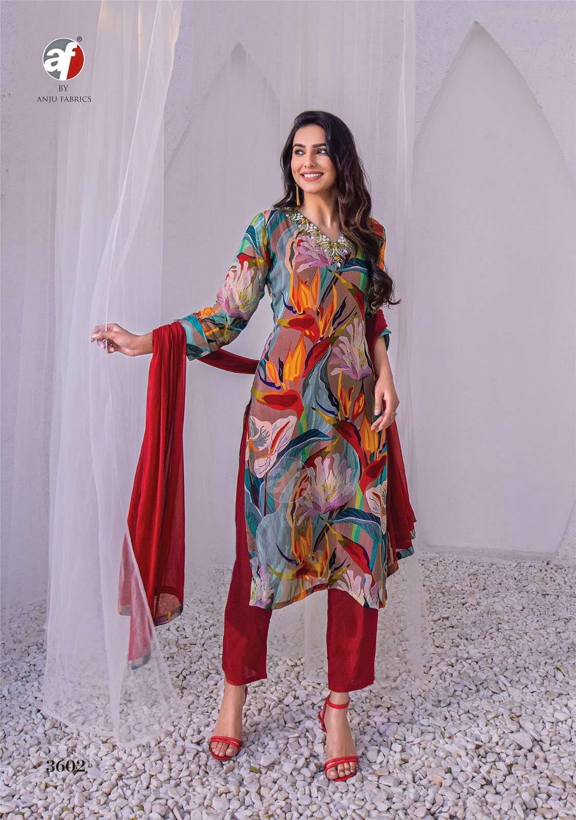 Anju Fabrics Nazar vol -6 Kurti Wholesale catalog