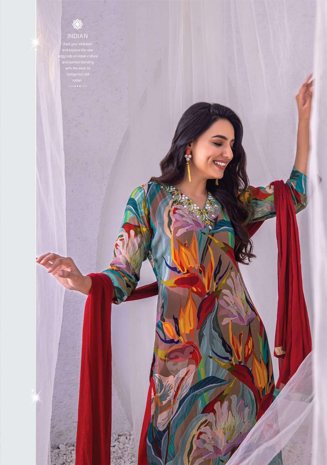 Anju Fabrics Nazar vol -6 Kurti Wholesale catalog