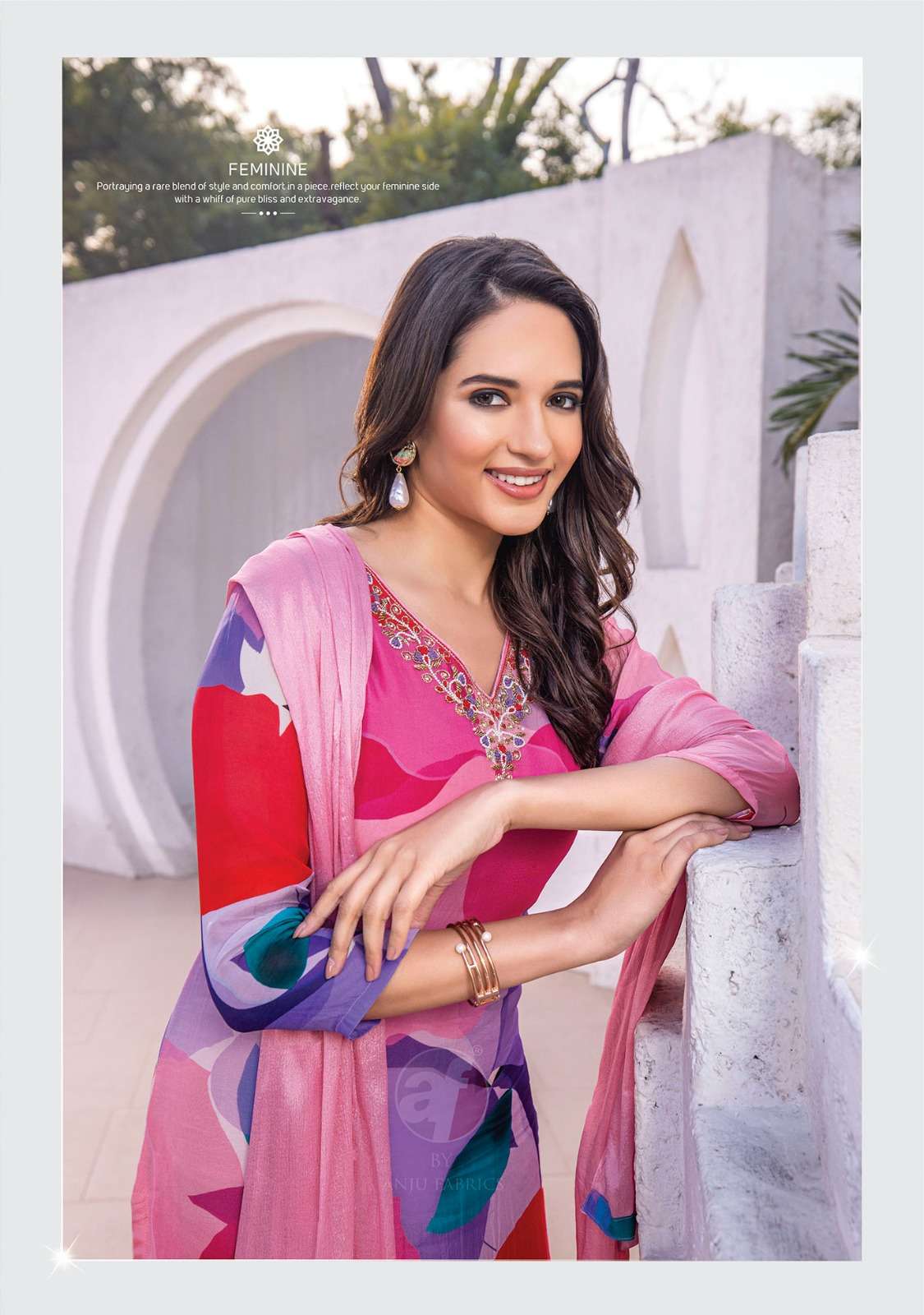 Anju Fabrics Nazar vol -6 Kurti Wholesale catalog
