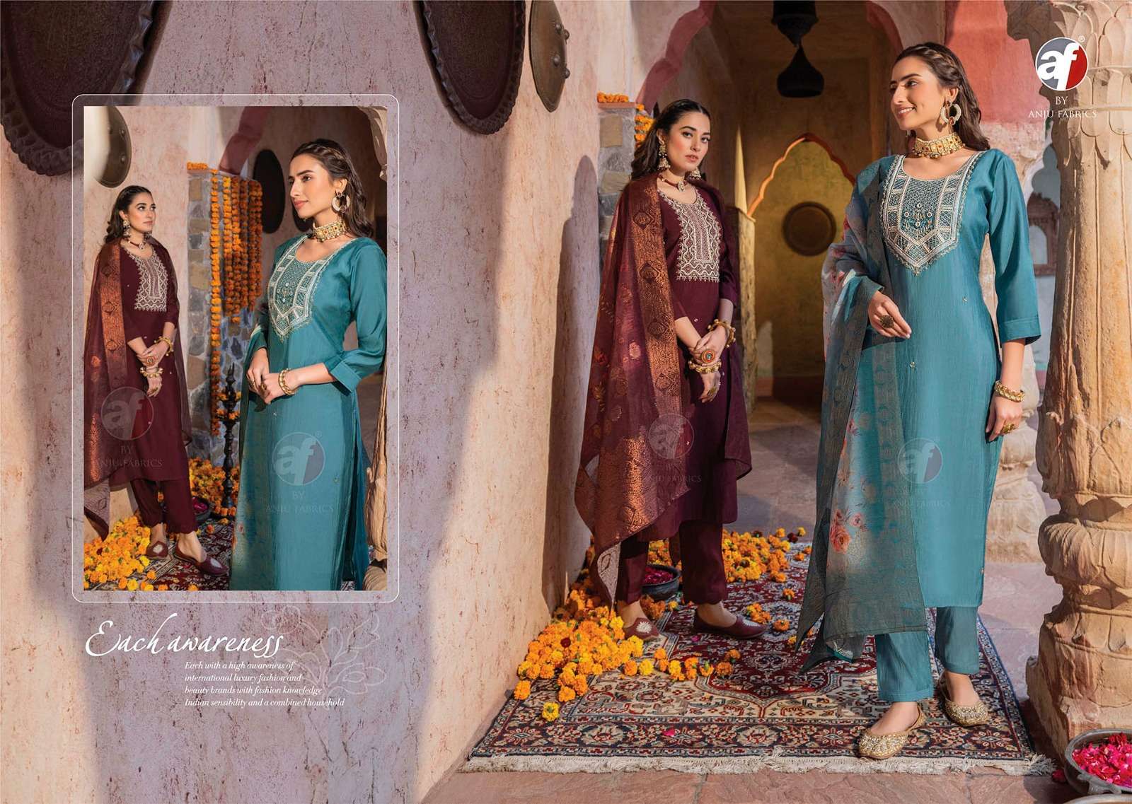 Anju Fabrics Sangeet vol -5 Kurti Wholesale catalog