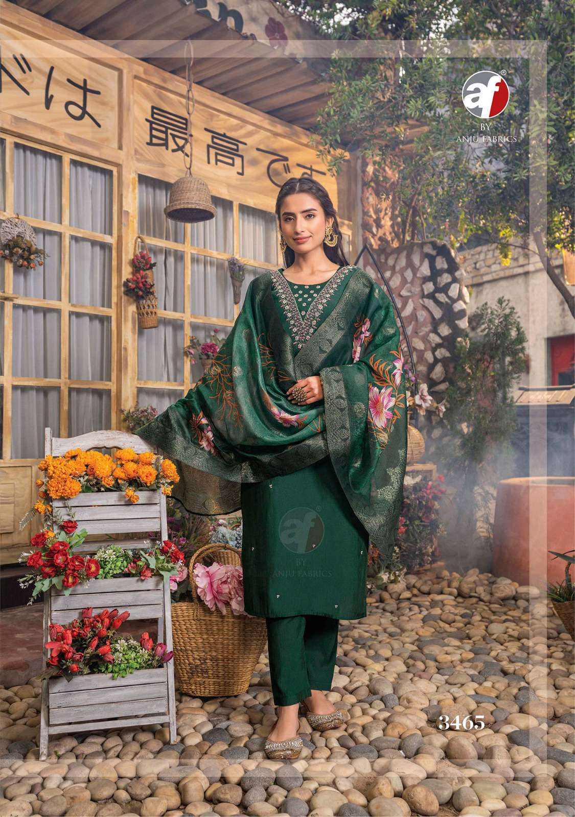 Anju Fabrics Shararat vol - 5 Kurti Wholesale catalog