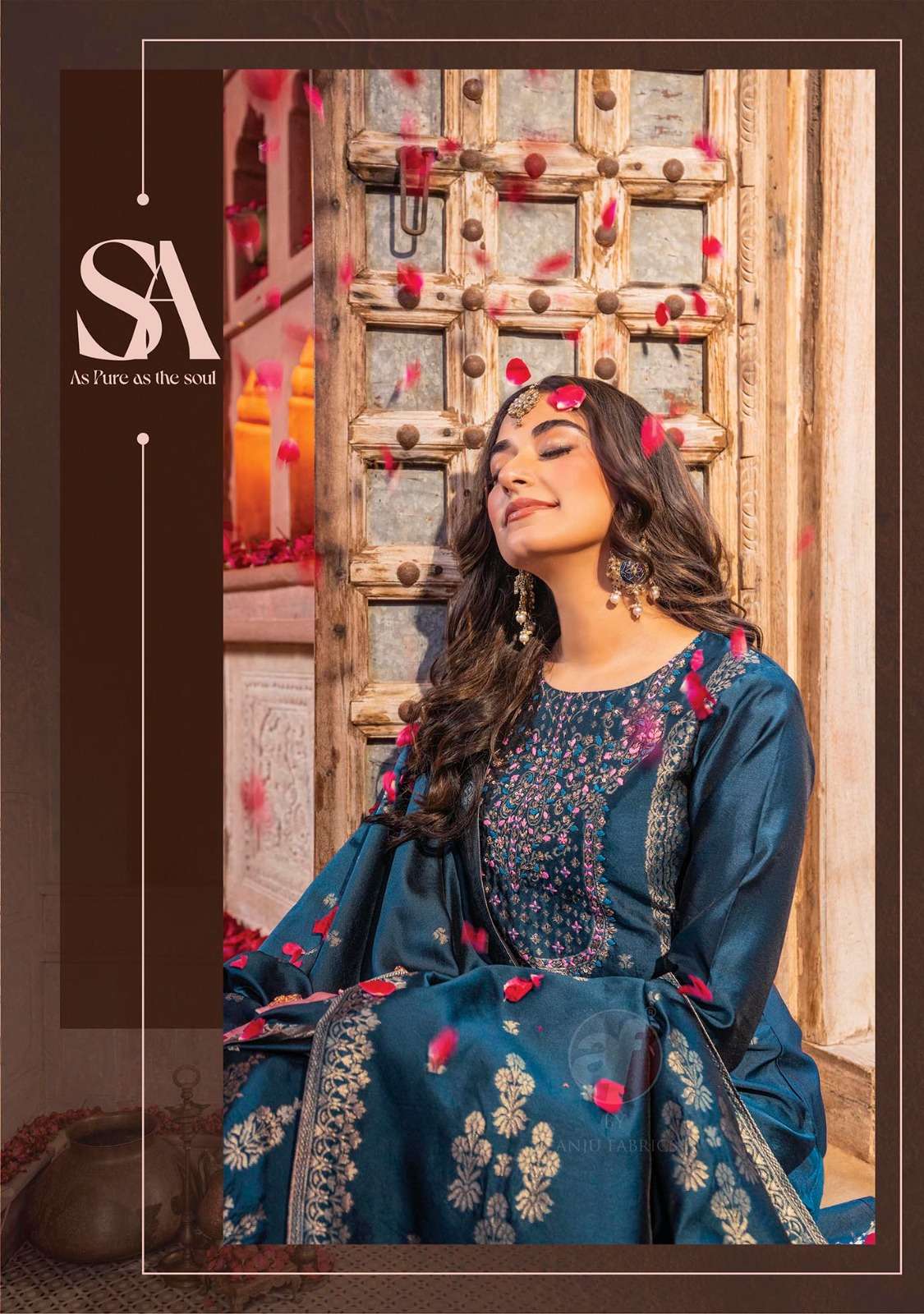 Anju Fabrics Silk Affair vol - 3 Kurti Wholesale catalog