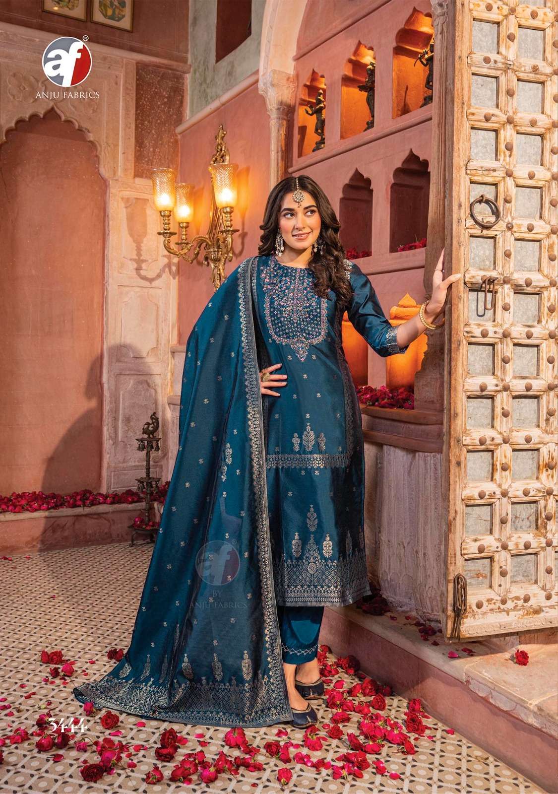 Anju Fabrics Silk Affair vol - 3 Kurti Wholesale catalog