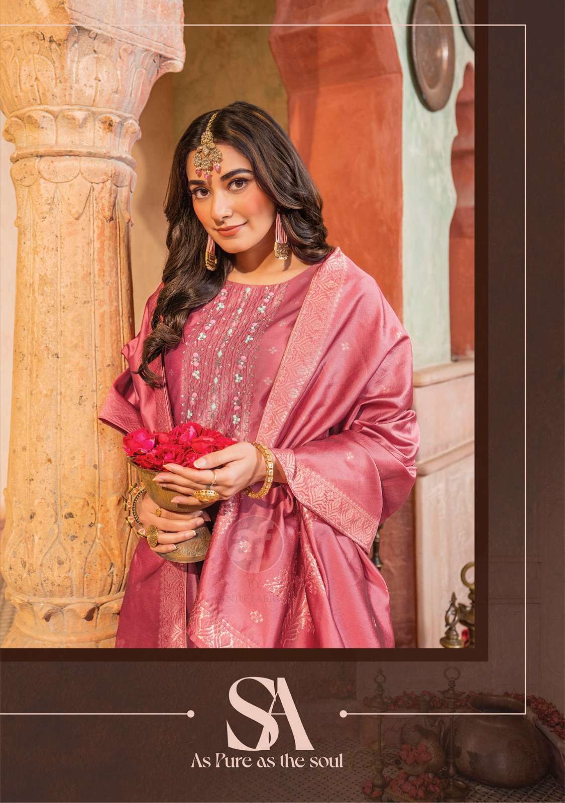 Anju Fabrics Silk Affair vol - 3 Kurti Wholesale catalog