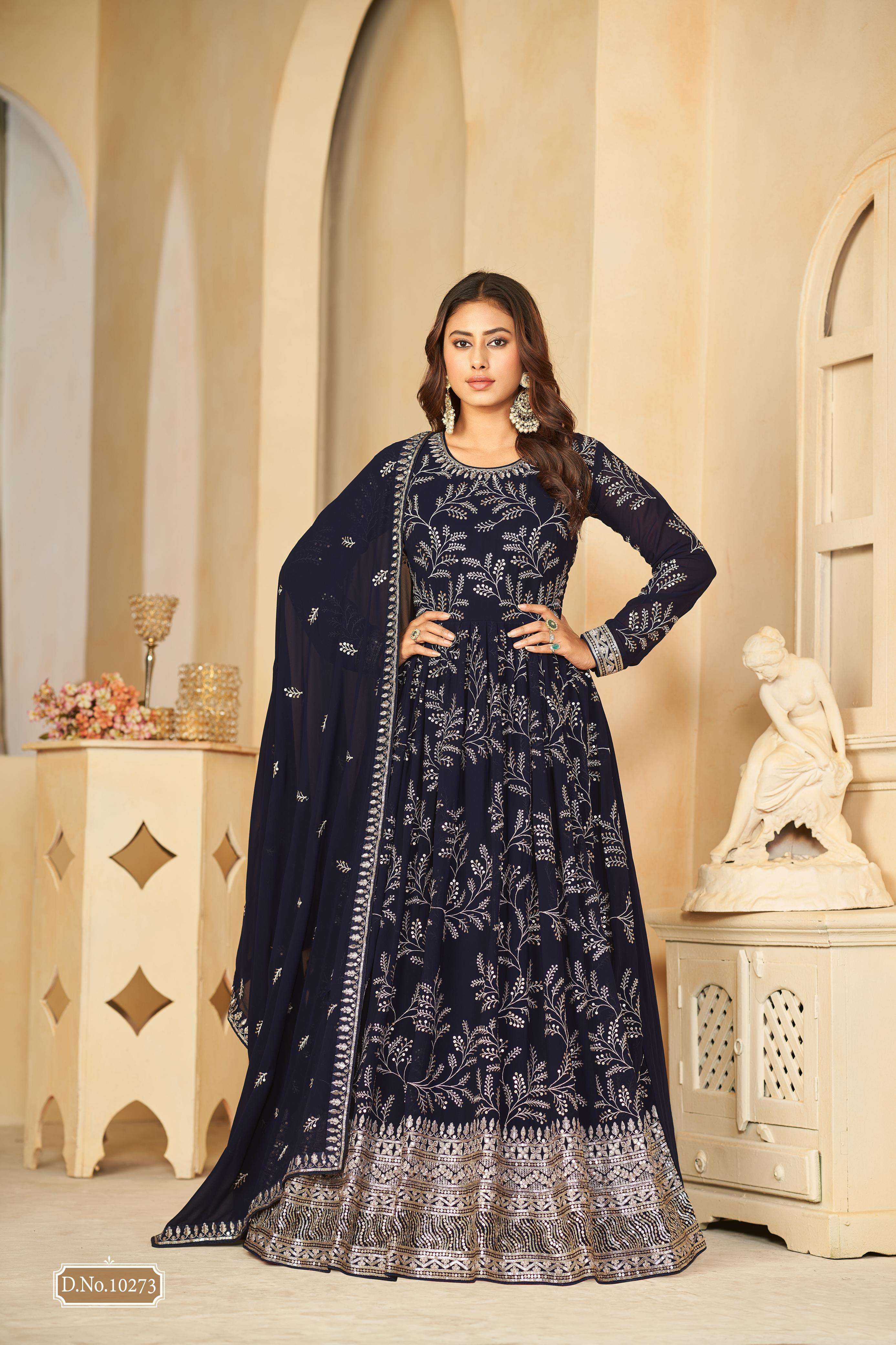 Anjubaa Vol 27 Premium Faux Georgette Salwar Suit Wholesale catalog