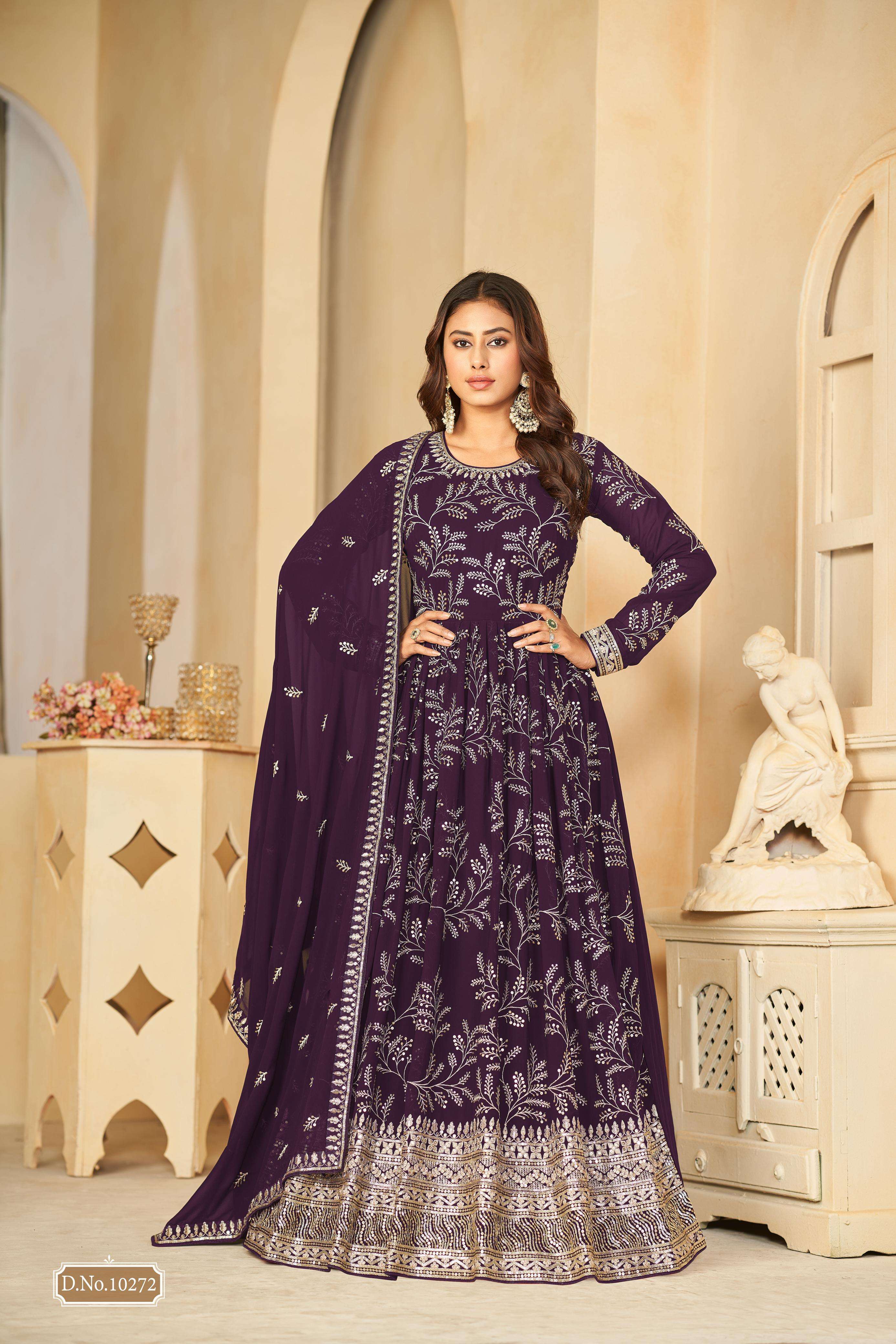 Anjubaa Vol 27 Premium Faux Georgette Salwar Suit Wholesale catalog