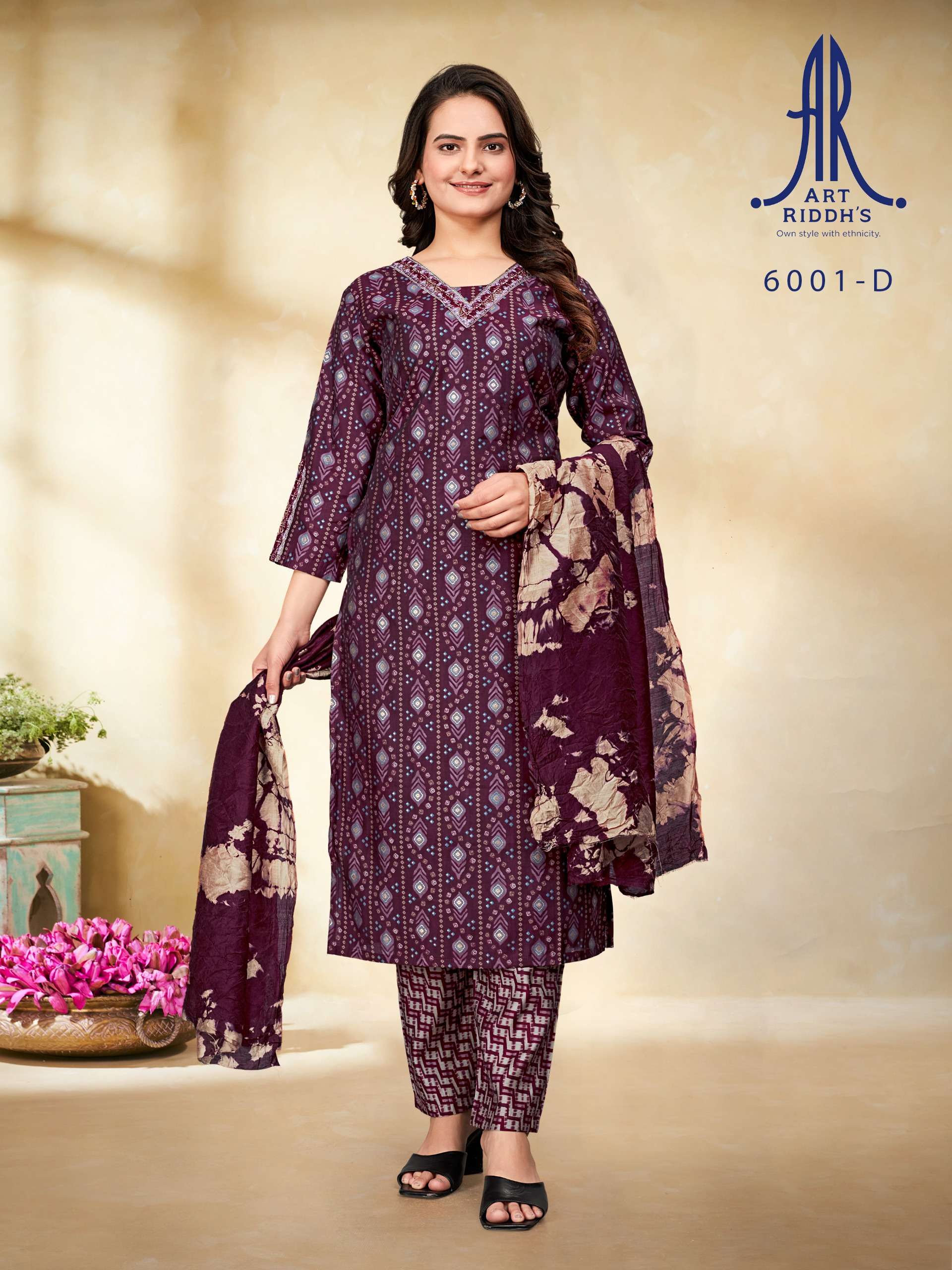 ARTRIDDH 6001 - D Kurti Wholesale catalog