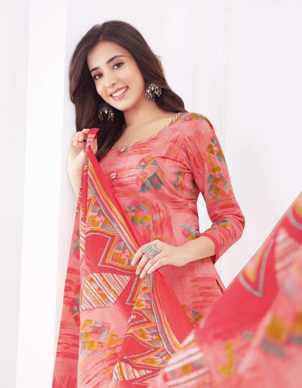 Baalar Kashmir Vol-1- Lawn Cotton Dress Material Wholesale Catalog
