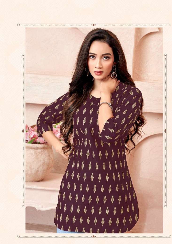 Balaji Omisha Vol-2 – Short Tops - Wholesale Catalog