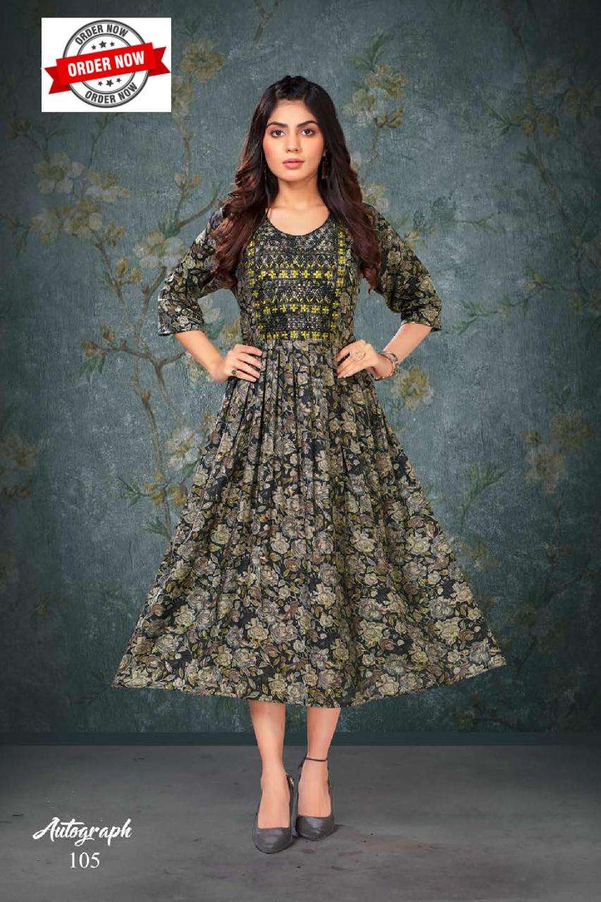 BEAUTY AUTOGRAPH VOL.1 Kurti Wholesale catalog