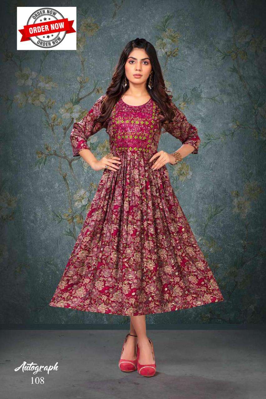 BEAUTY AUTOGRAPH VOL.1 Kurti Wholesale catalog