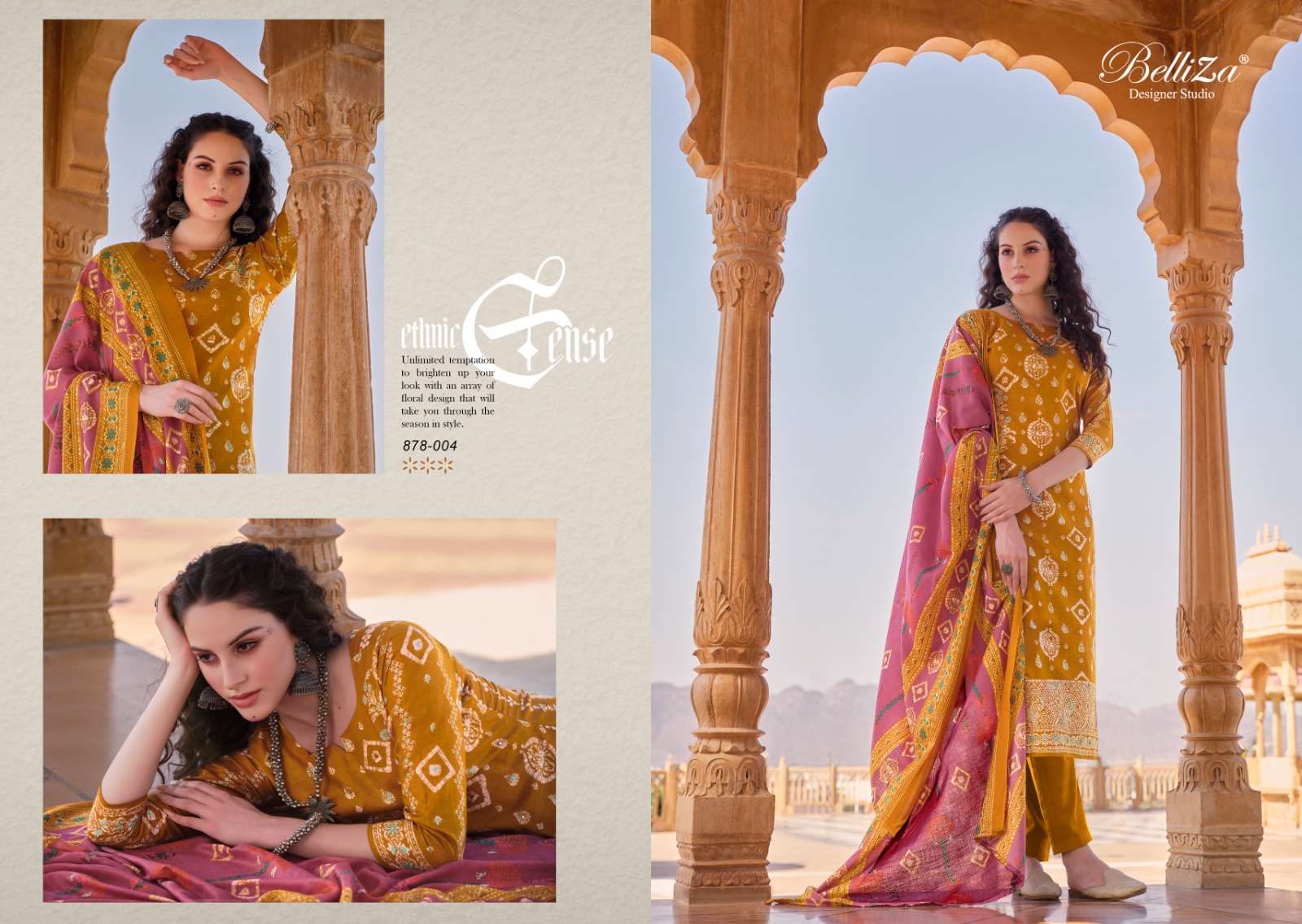 Belliza Mashuqa Cotton Digital Printed Dress Material Wholesale catalog