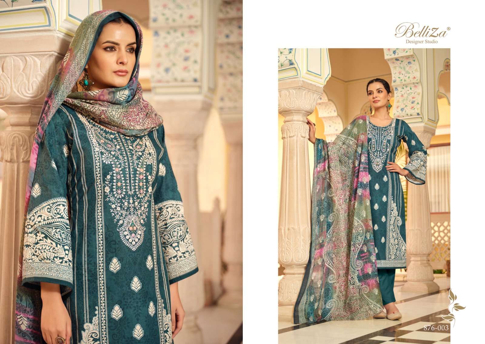 Belliza Naira Vol 32 Premium Designer Dress Material Wholesale catalog