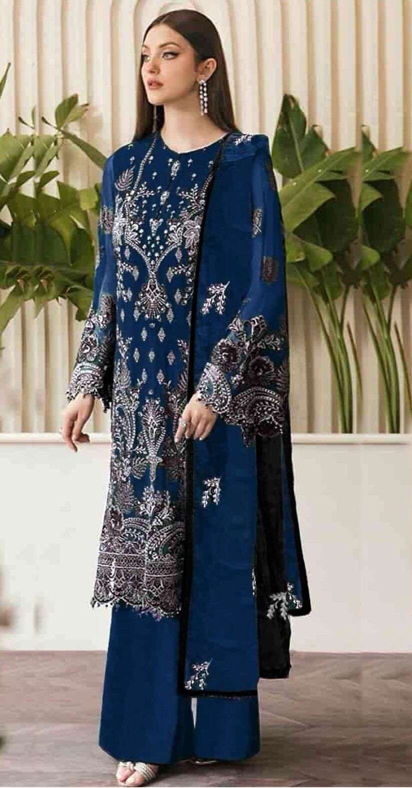 Bilqis B 22 A To D Georgette Salwar Kameez Wholesale catalog