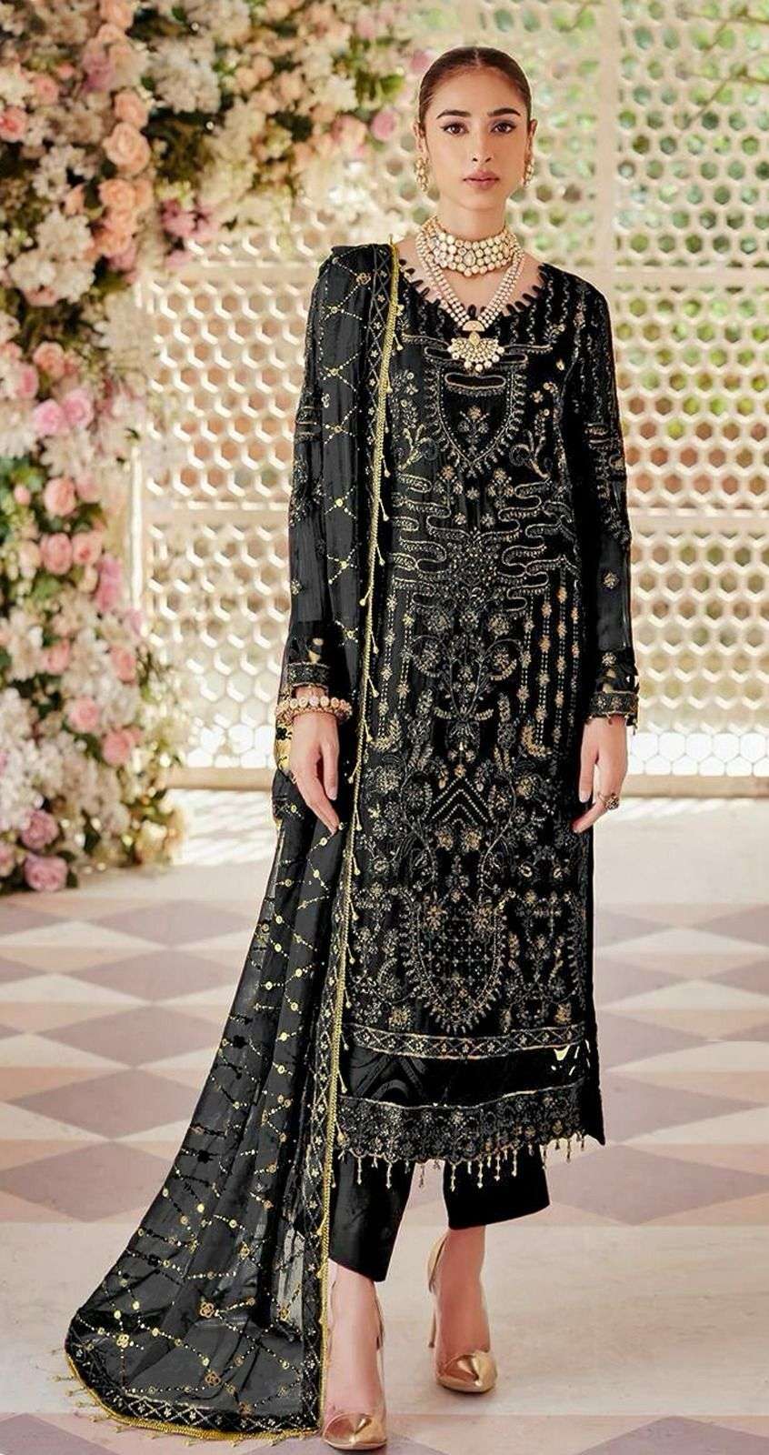 Bilqis B 33 A To D Georgette Salwar Kameez Wholesale catalog