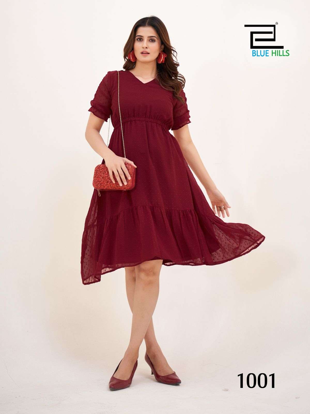 Blue Hills belle Kurti Wholesale catalog
