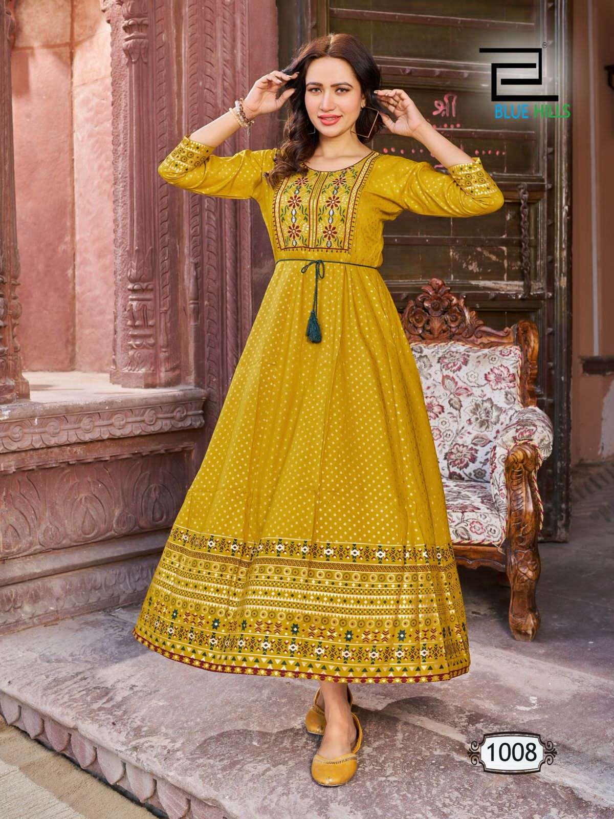 BLUE HILLS GLAMOURS Kurti Wholesale catalog