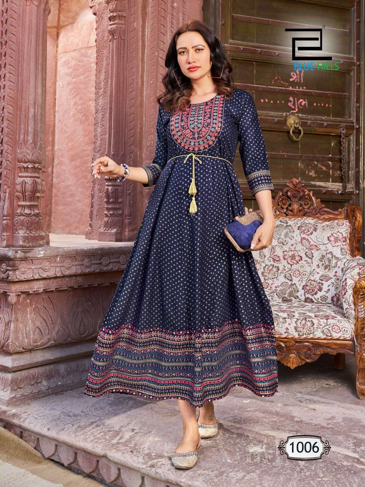 BLUE HILLS GLAMOURS Kurti Wholesale catalog