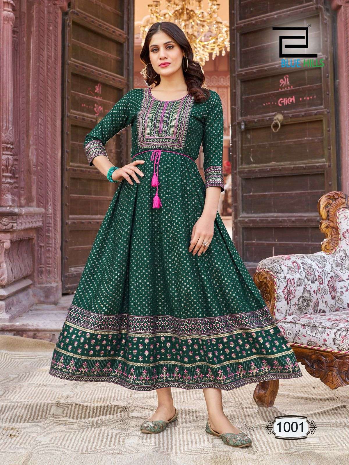 BLUE HILLS GLAMOURS Kurti Wholesale catalog
