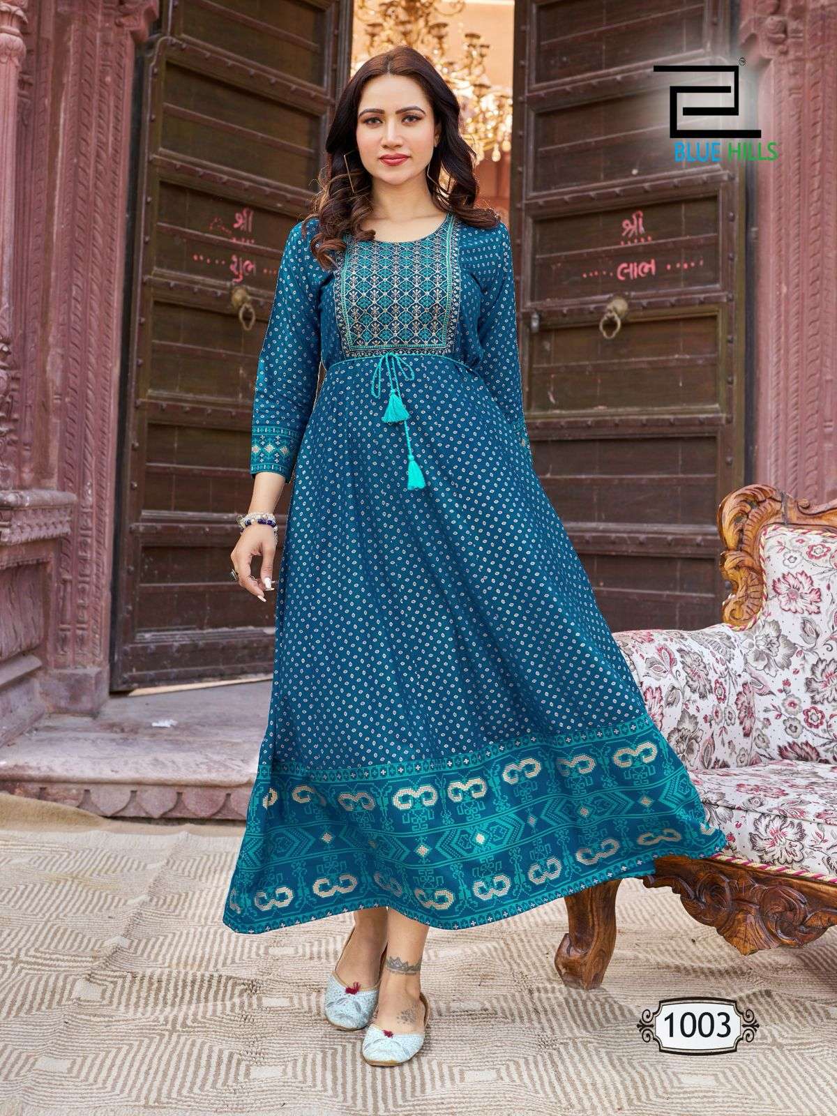 BLUE HILLS GLAMOURS Kurti Wholesale catalog