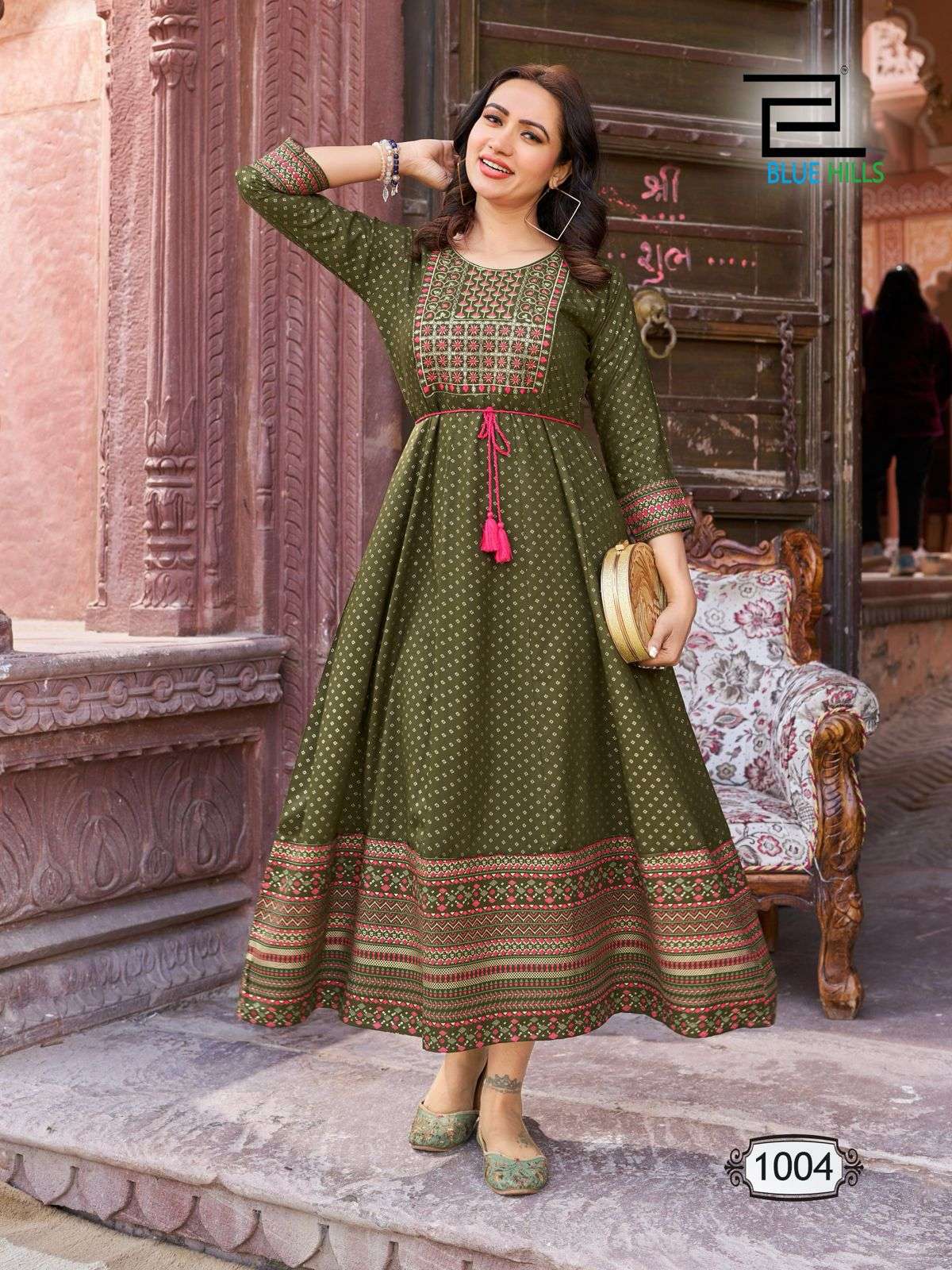BLUE HILLS GLAMOURS Kurti Wholesale catalog