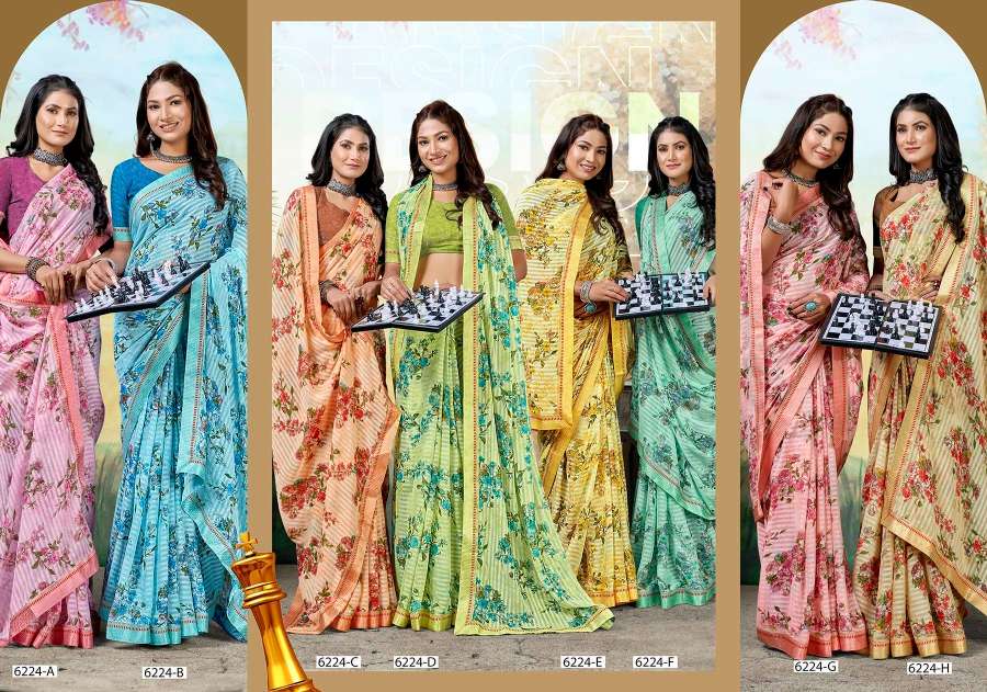 BLUE WHALE INDER SILK MILLS Saree Wholesale catalog