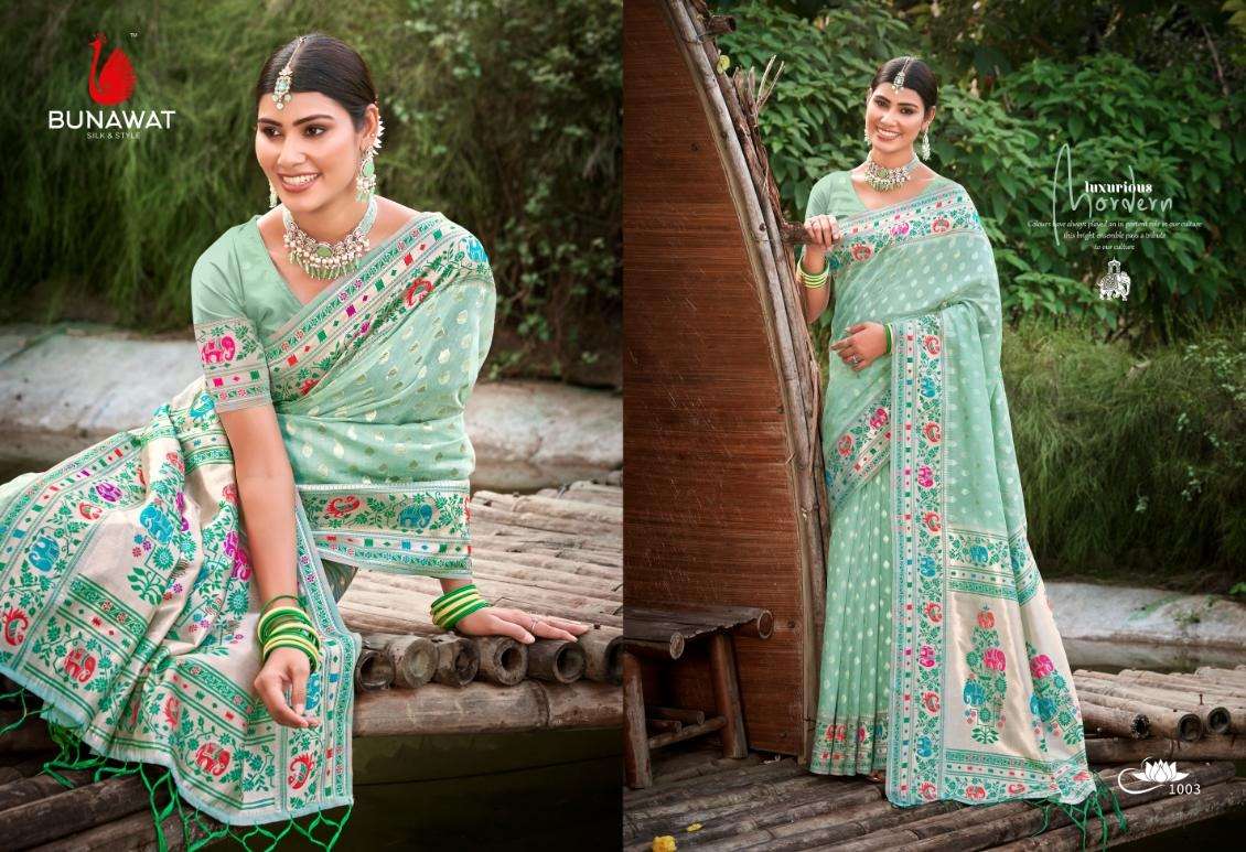 BUNAWAT MORA PIYA Saree Wholesale catalog