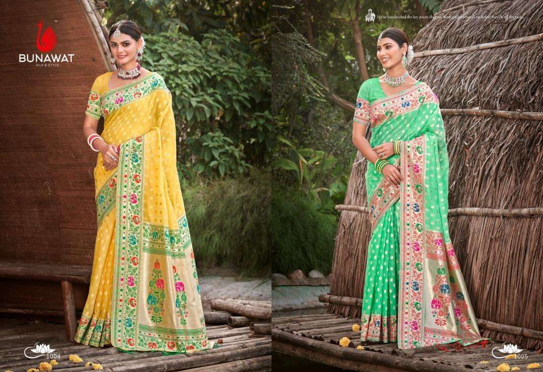 BUNAWAT MORA PIYA Saree Wholesale catalog